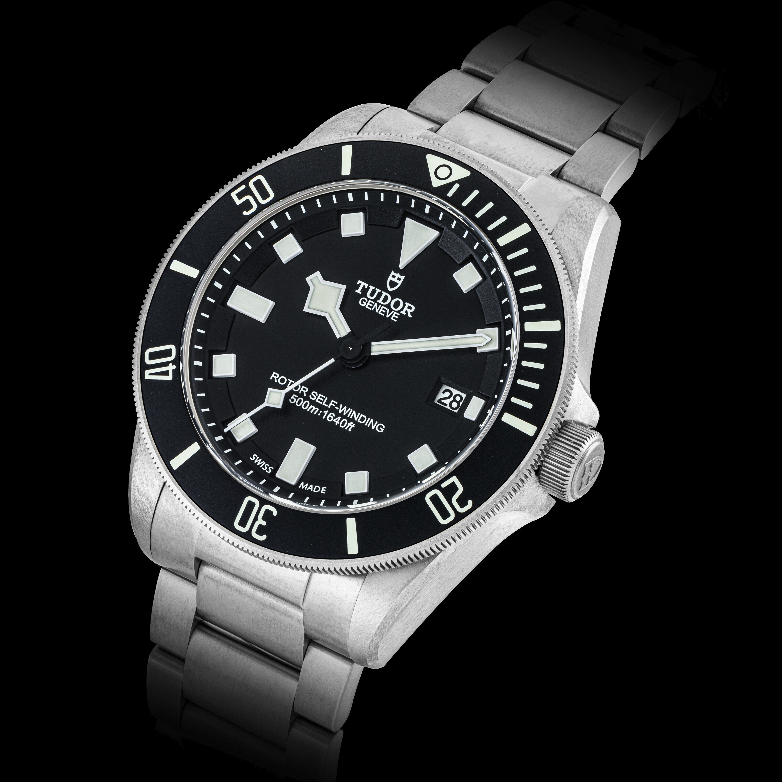TUDOR, PELAGOS, REF. 25500TN, In unworn condition, certificate and
