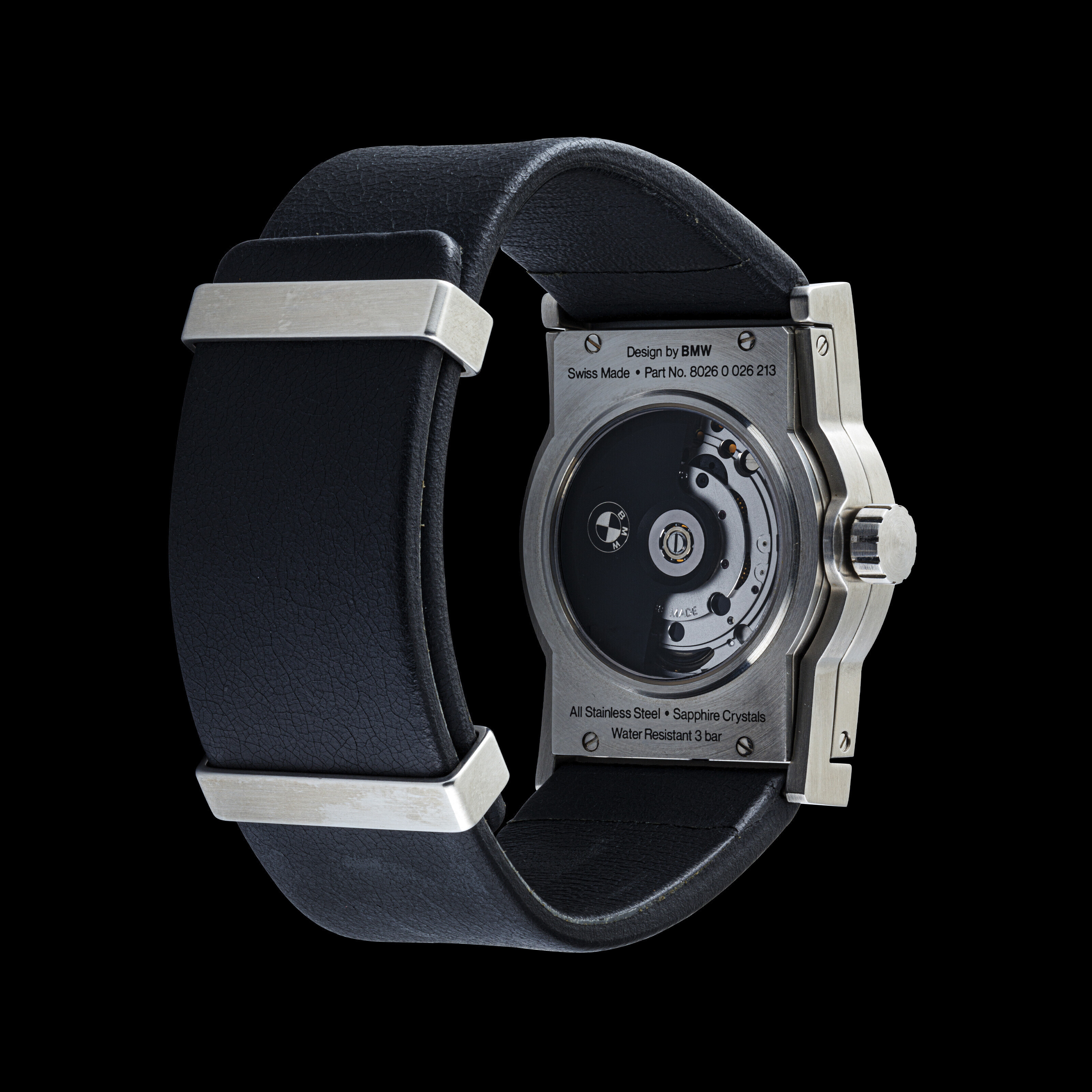 VENTURA DESIGNED BY BMW Digital automatic watch certificate and box Christie s