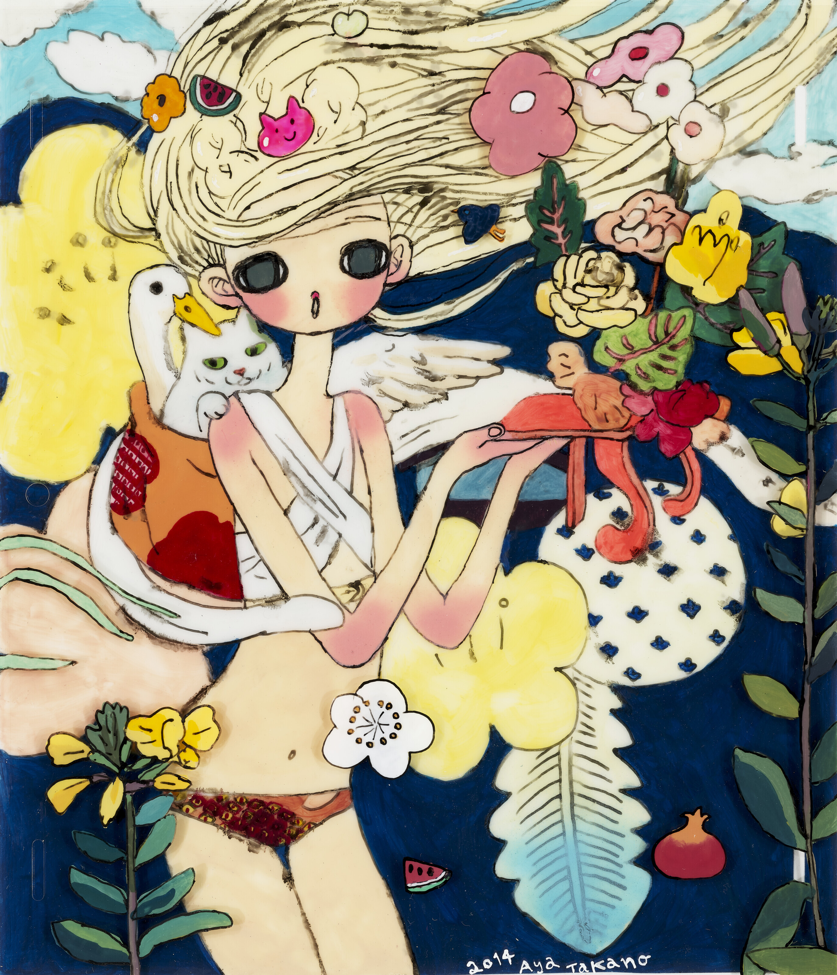 AYA TAKANO (B. 1976), Joined by My Precious Companions, I Offer