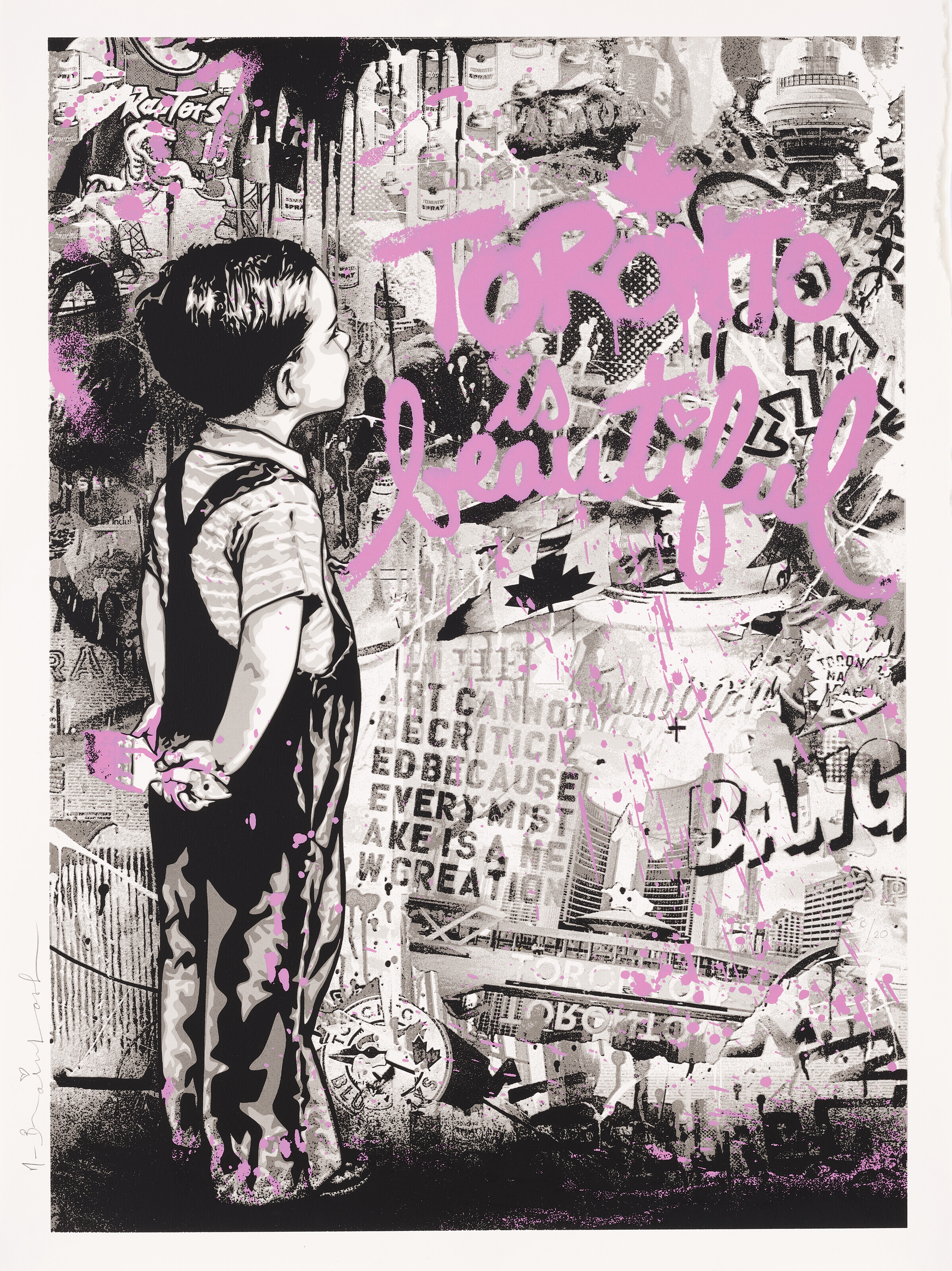 MR. BRAINWASH (B. 1966), Toronto is Beautiful | Christie's