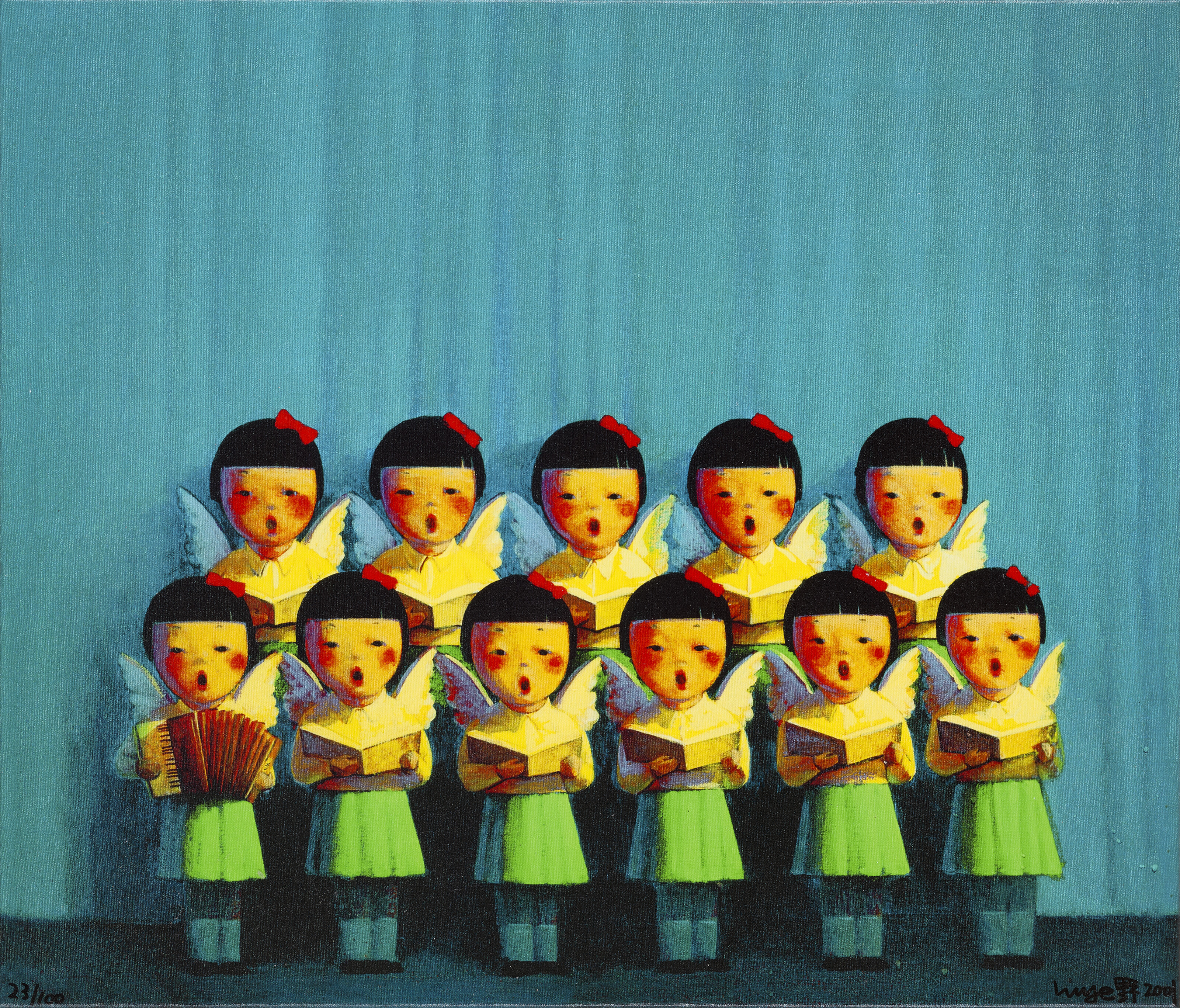 劉野（1964年生）, 天使合唱團| Christie's