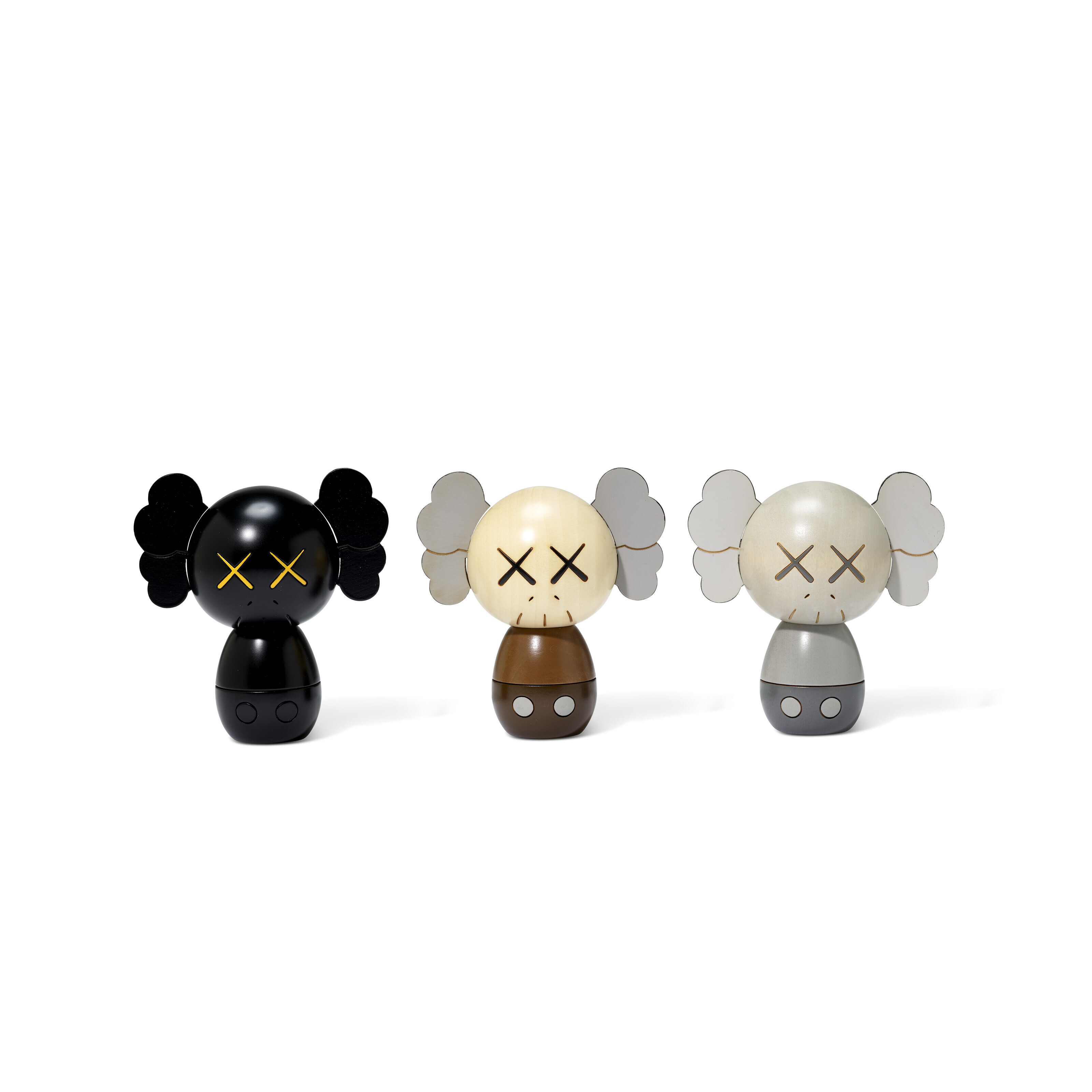 KAWS (B. 1974), Kaws: Holiday Japan Kokeshi Dolls | Christie 