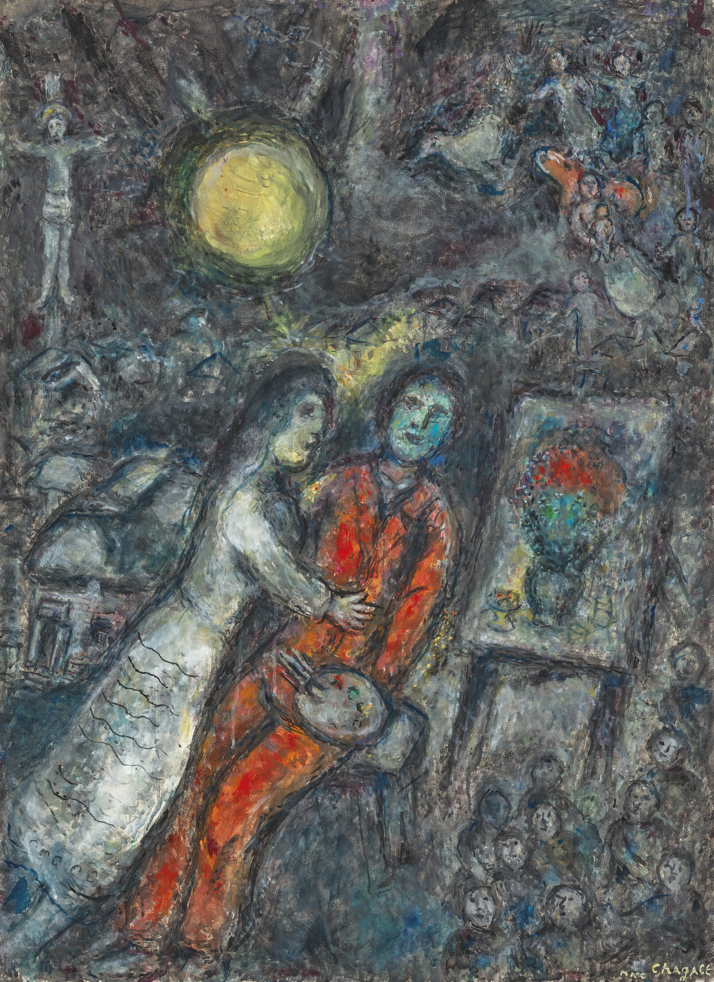 MARC CHAGALL (1887-1985), Le père Noël | Christie's