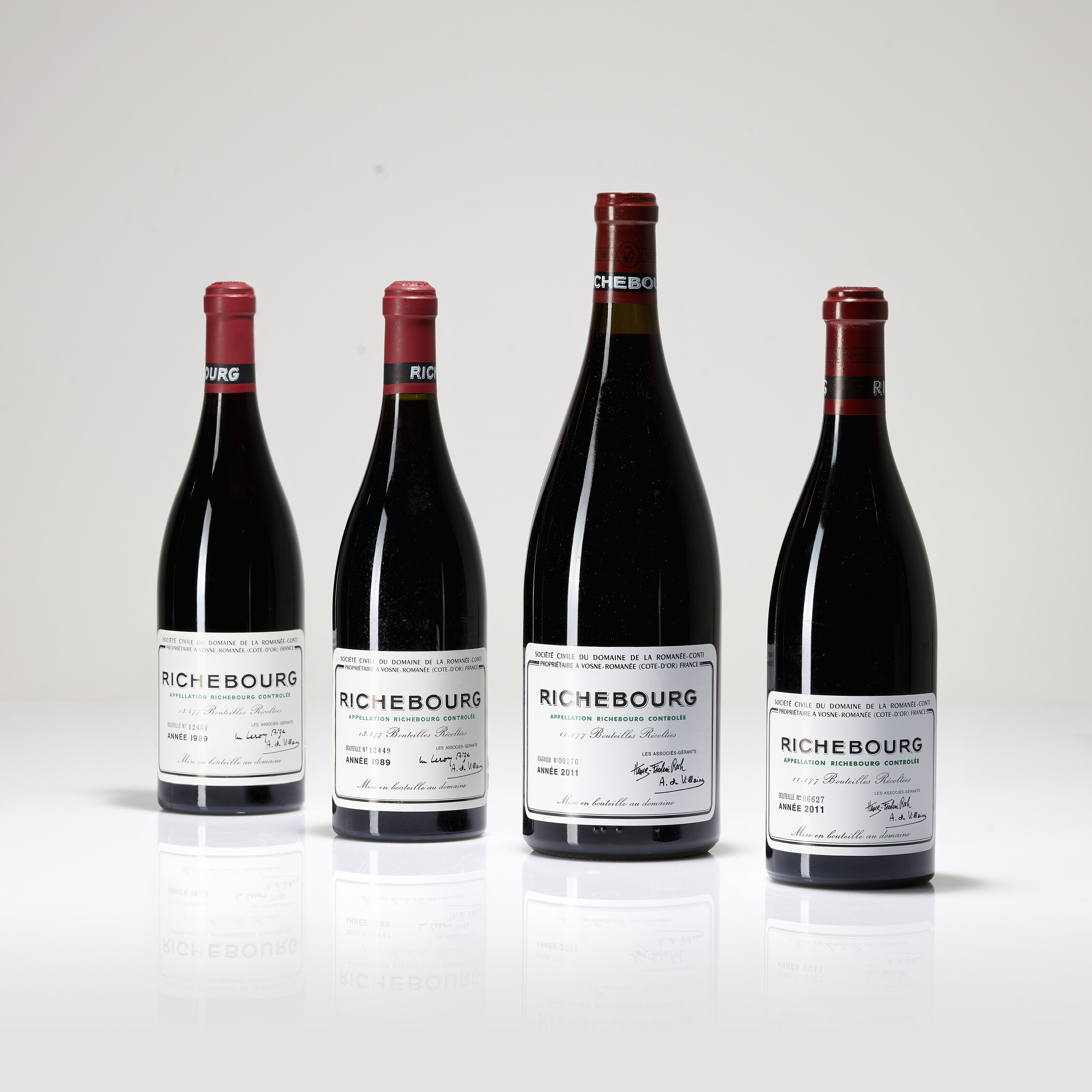 Domaine de la Romanée-Conti, Richebourg 1989, Very lightly bin-soiled ...