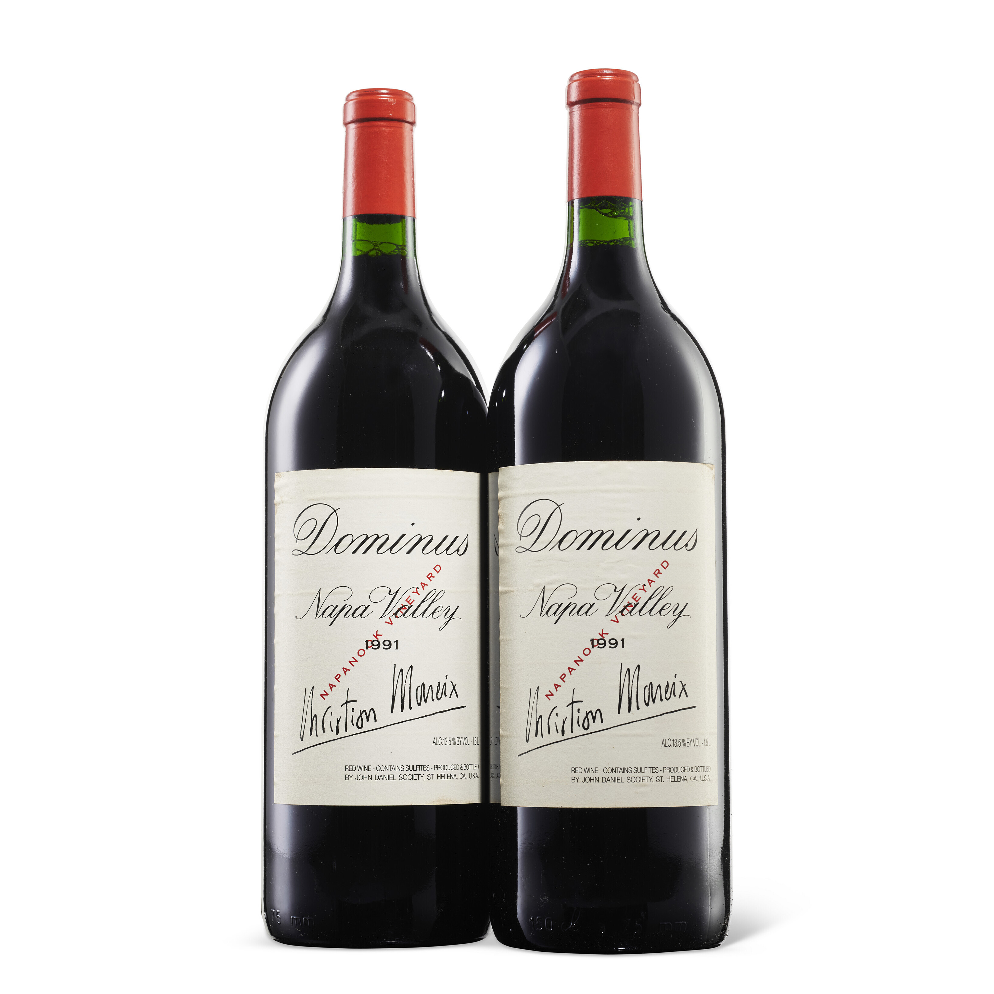 Dominus 1991, Napa ValleyGood appearanceLevels into neck | Christie’s
