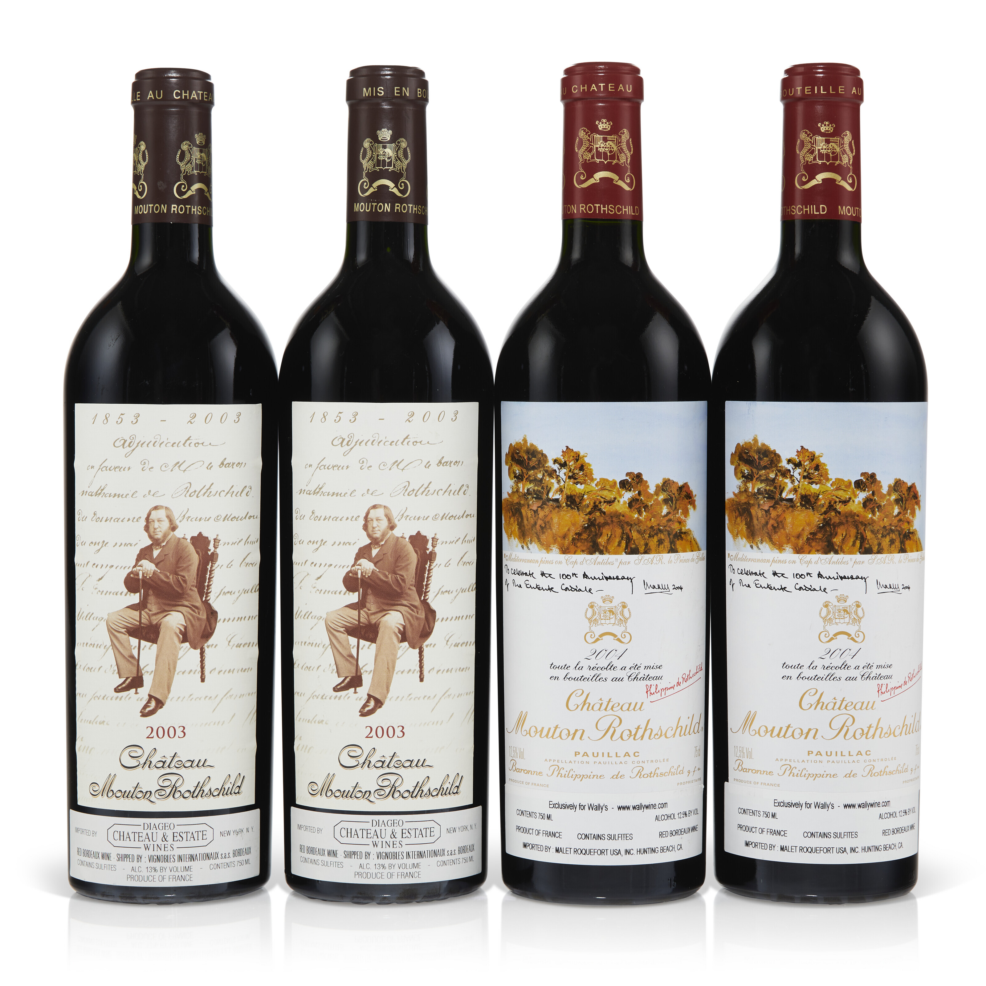 Acheter Château Mouton Rothschild 1er Grand Cru Classé 2003 (lot: 9155