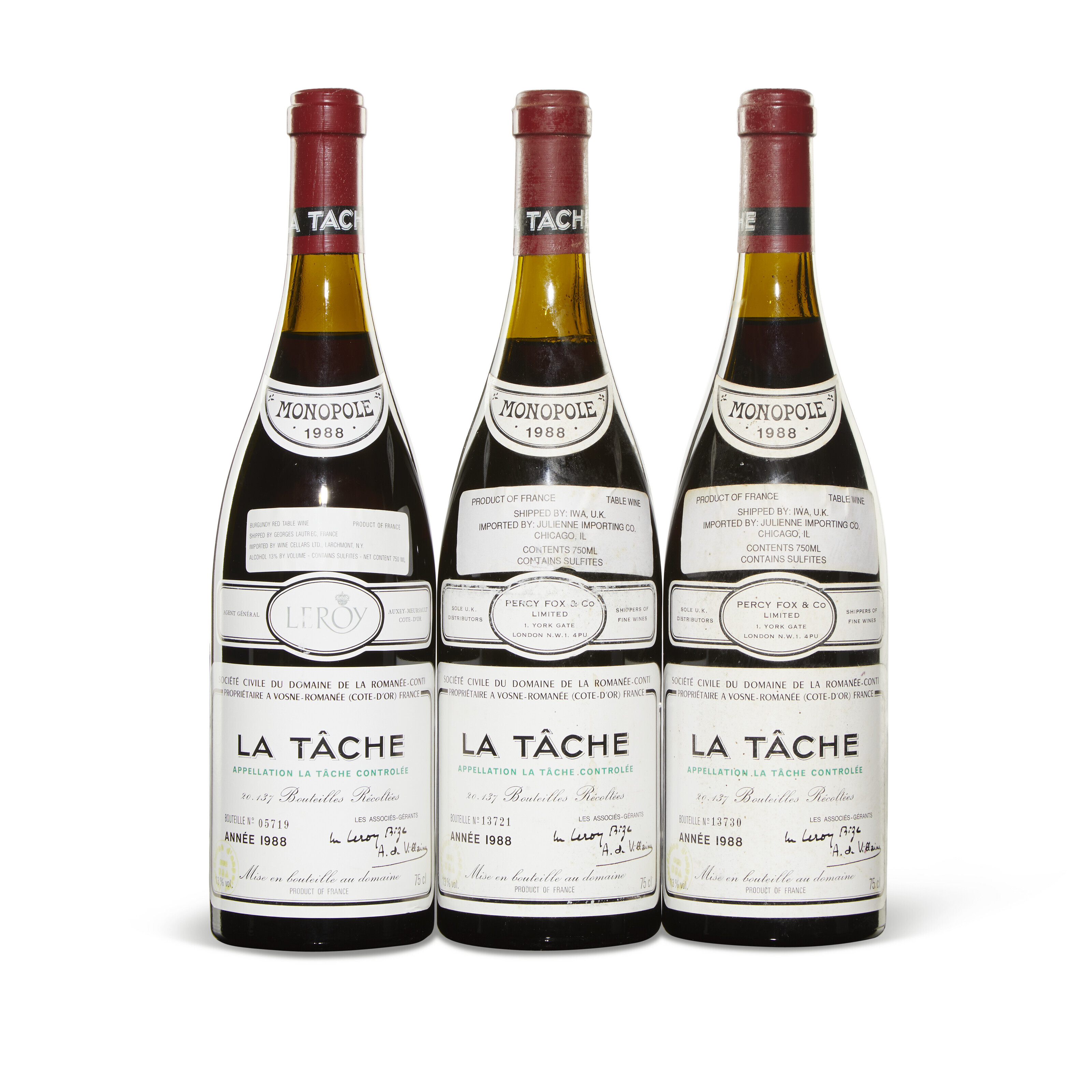 Domaine de la Romanée-Conti, La Tâche 1988, Grand Cru, Côte de