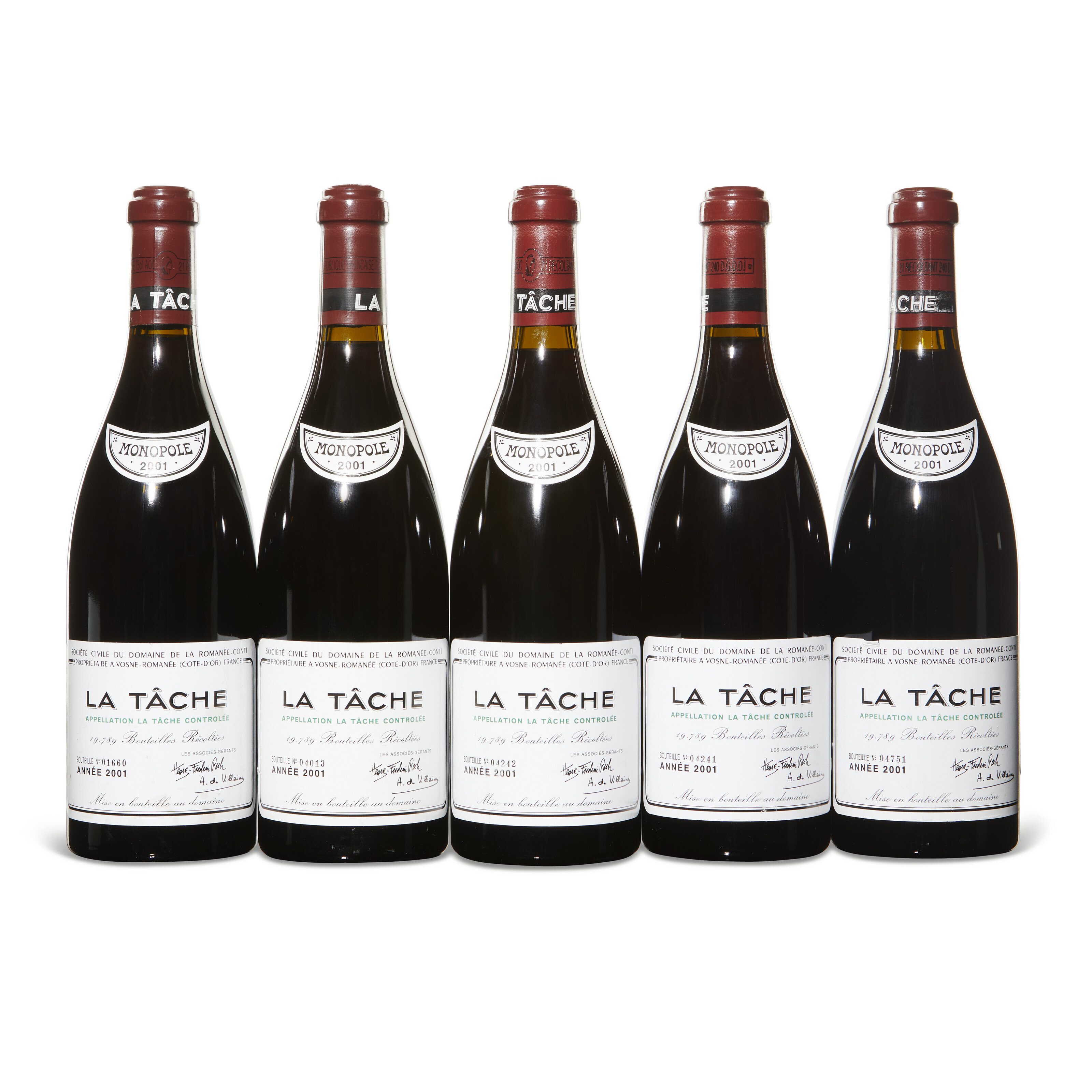 DRC.空瓶LA TACHE 1988 DRC.空瓶LA TACHE 1988 1988 Domaine de la Romanée-Conti La