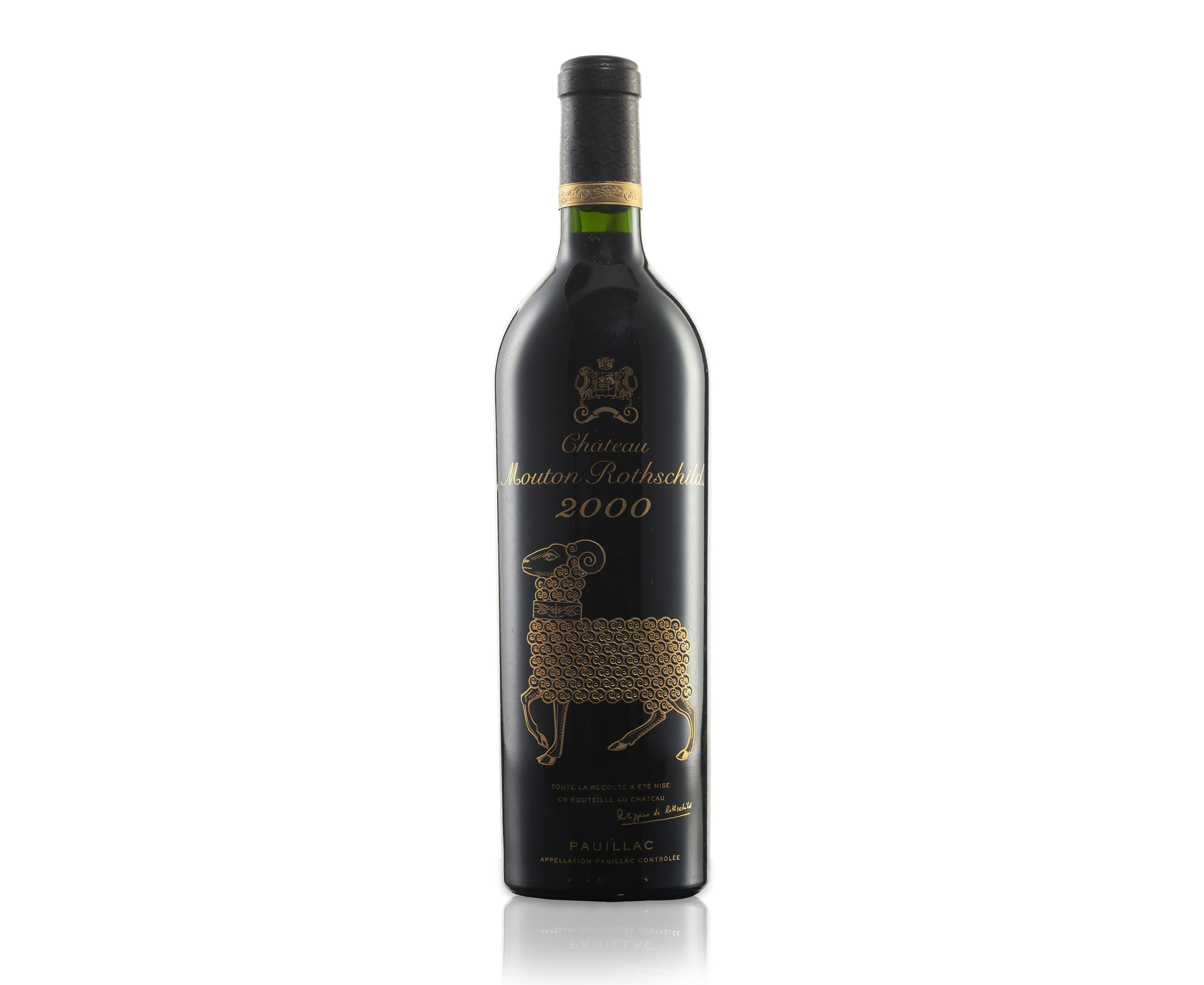 Château Mouton-Rothschild 1961, Pauillac, 1er cru classéCut