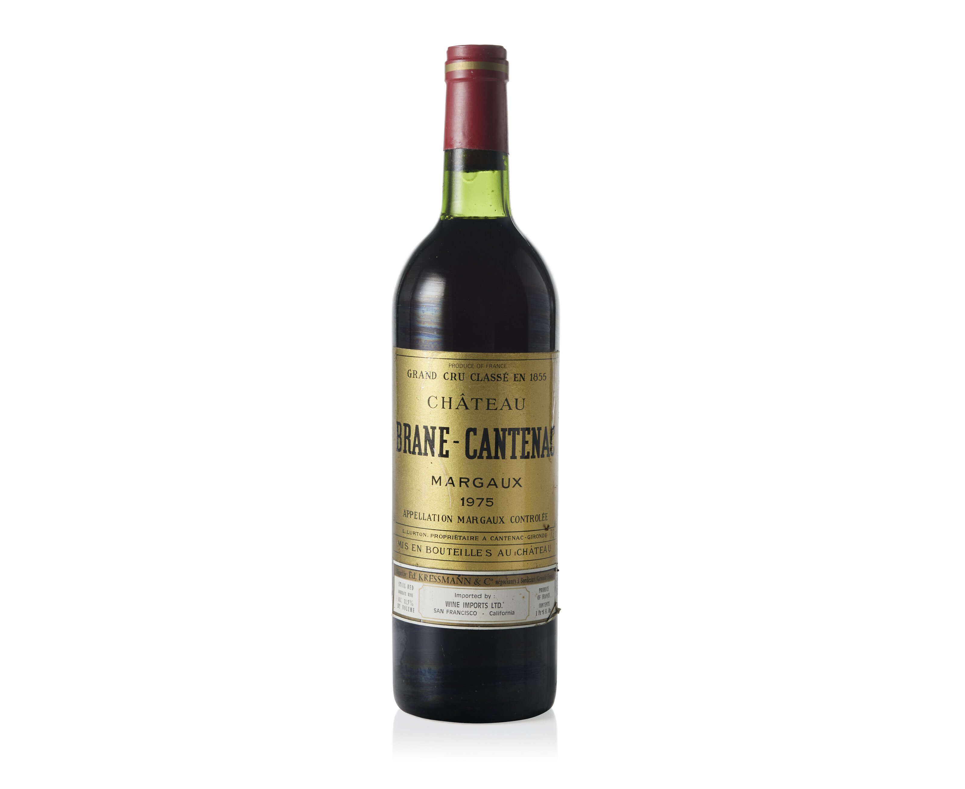 Château BraneCantenac 1975, Cantenac (Margaux), 2ème cru