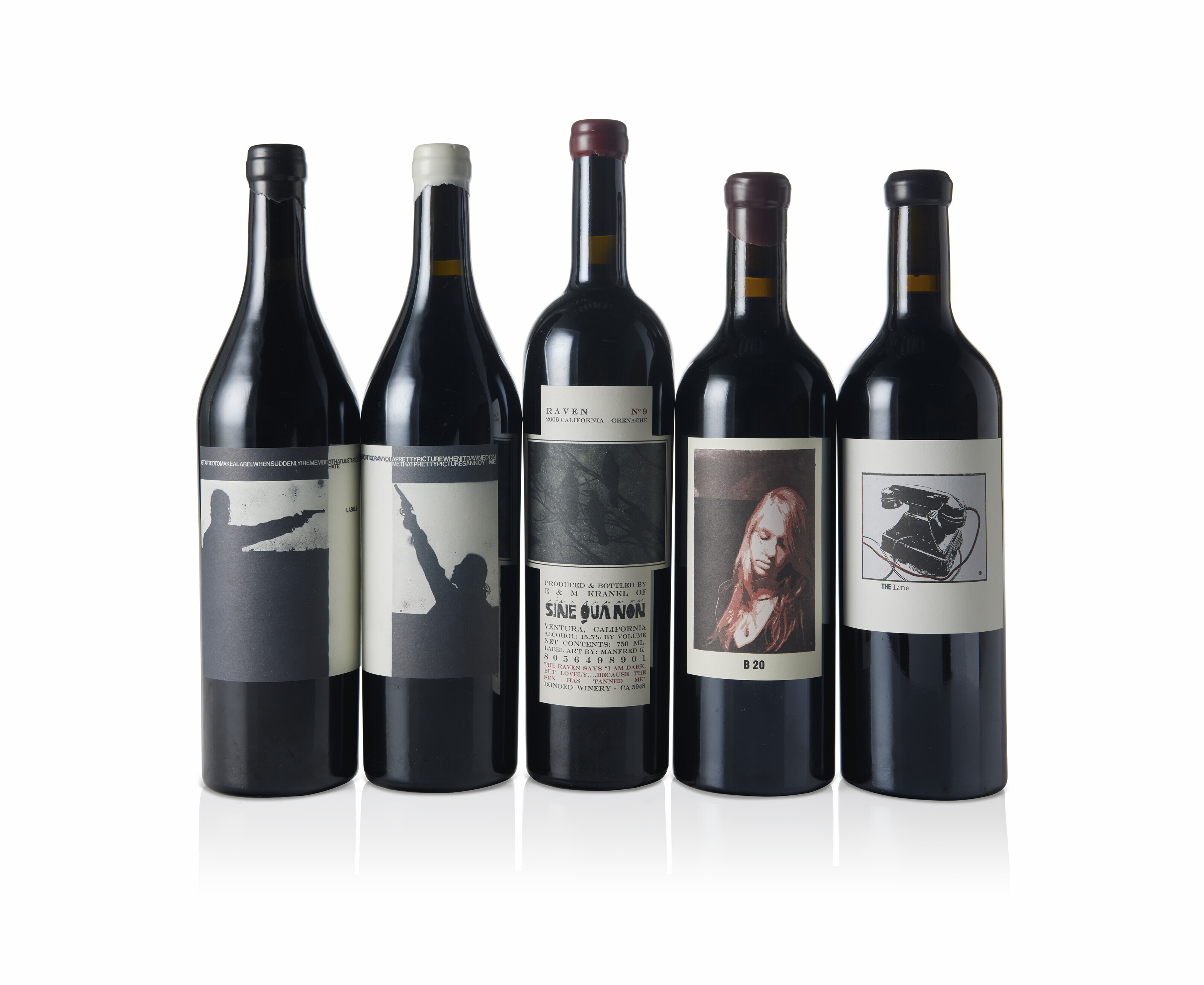 Mixed Sine Qua Non Raven No 9 Grenache 2006 (1)Pictures Grenache