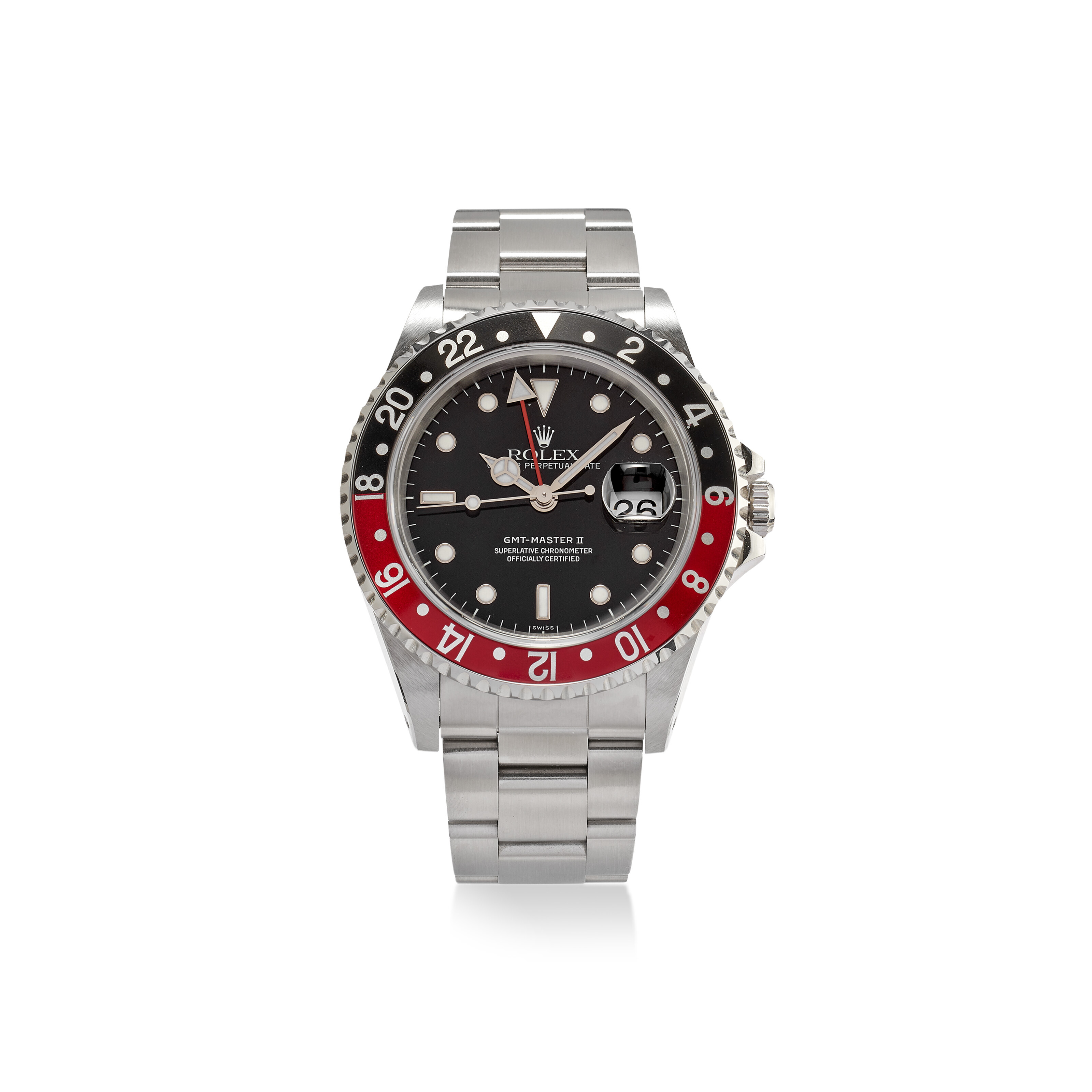 Rolex gmt master 2 cheap oro rosa e acciaio