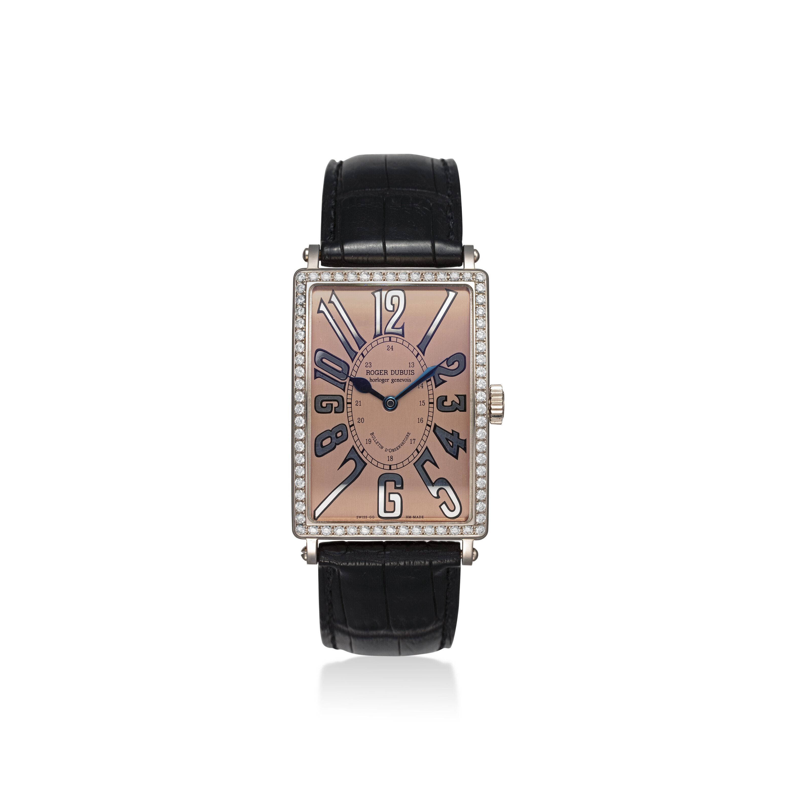 ROGER DUBUIS “BULLETIN D'OBSERVATOIRE”, EDIZIONE LIMITATA IN ORO E  DIAMANTI, CASSA NO. 06/28 | Christie's