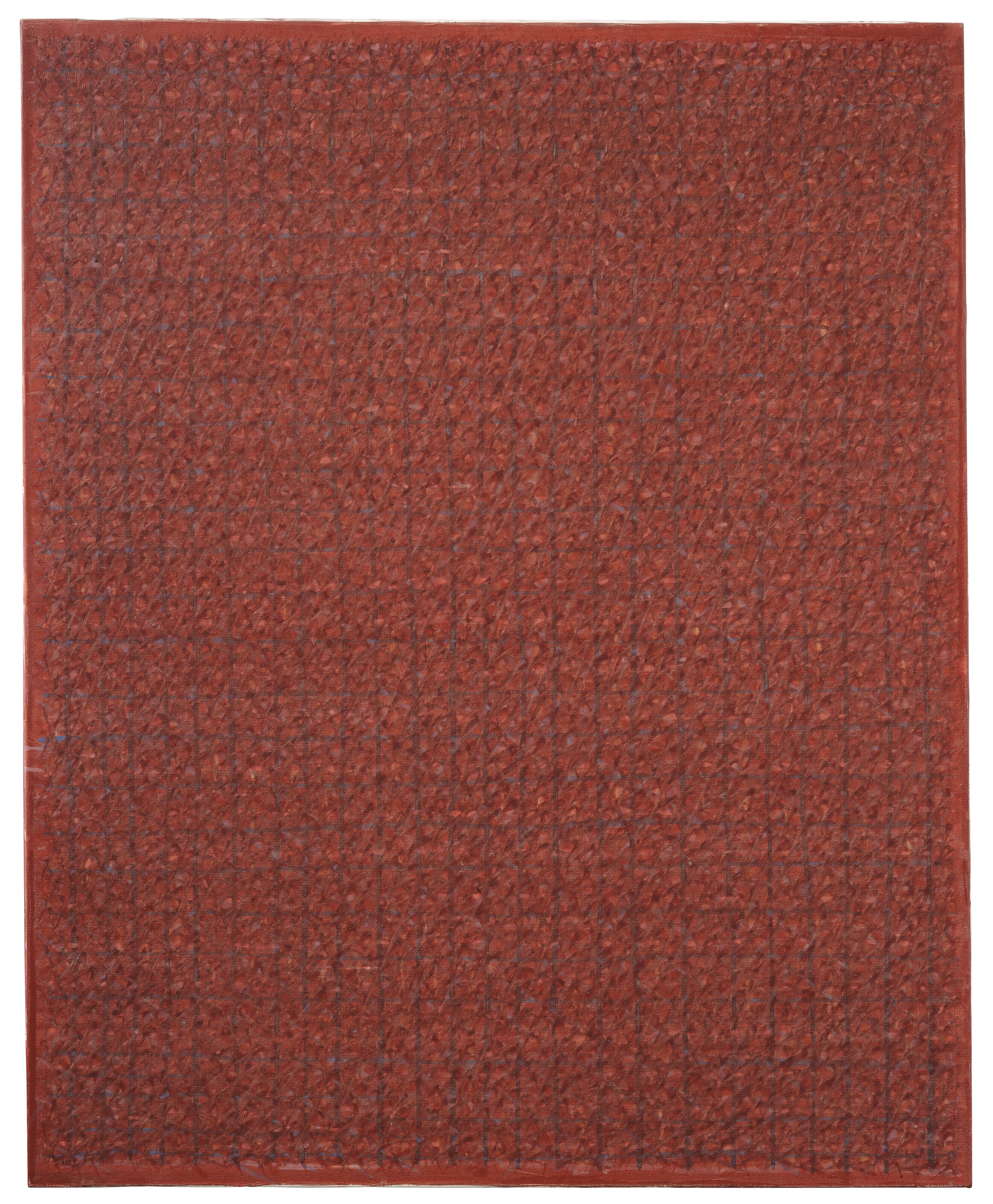 Piero Dorazio (1927-2005), En feu i, 1969. Oil on canvas. 90 x 66 cm. Estimate €50,000-70,000. Offered in 20th21st Century Milan Online Sale on 17-31 May 2023 at Christie’s Online