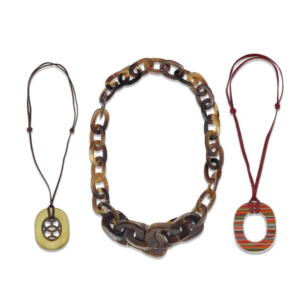 Hermes Kali horn necklace Hermès Horn Kali GM Necklace - Chain, Necklaces - HER794261  main image 3
