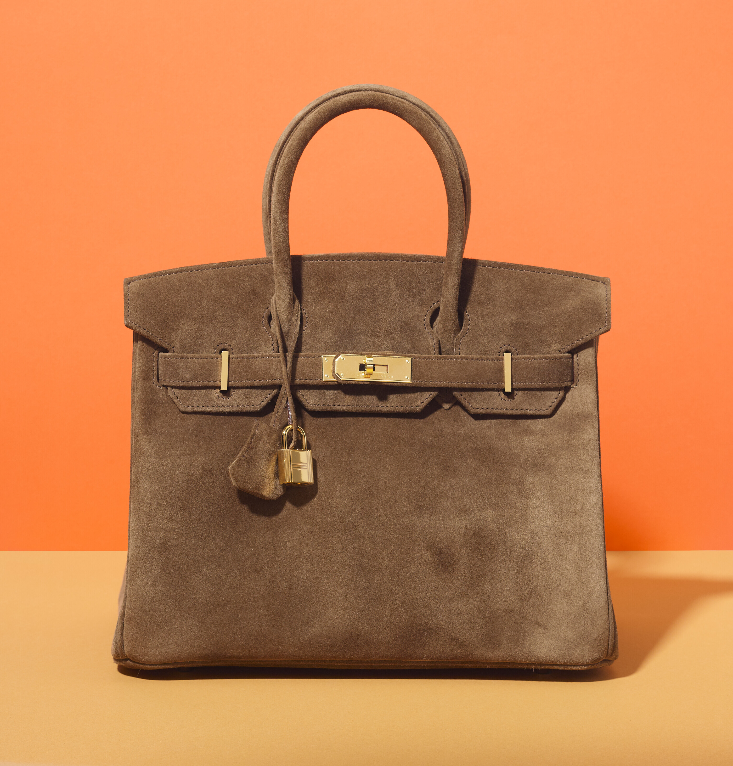 A NOISETTE VEAU DOBLIS BIRKIN 30 WITH GOLD HARDWARE, HERMÈS, 2007