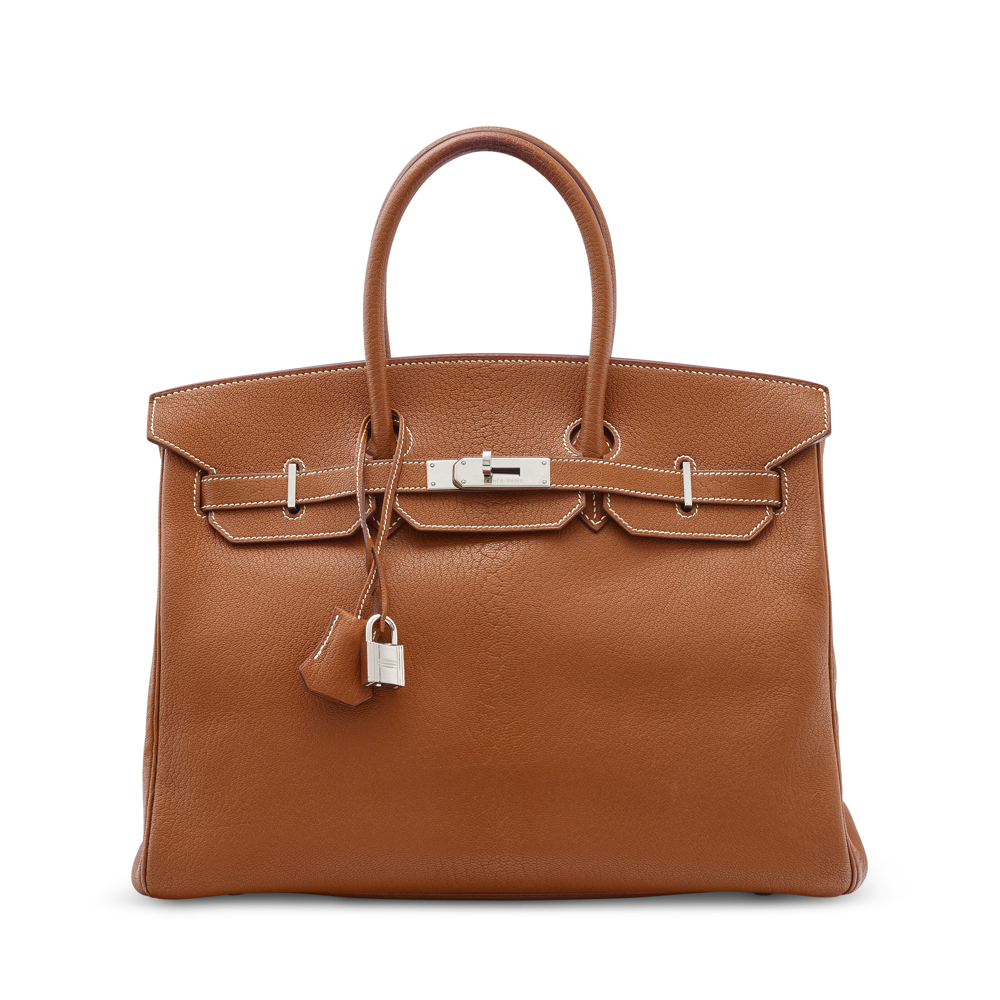 HERMES ブラウン ビジネスバッグ HERMES（エルメス） ビジネスバッグ ブリーフケース 通勤バッグ 書類