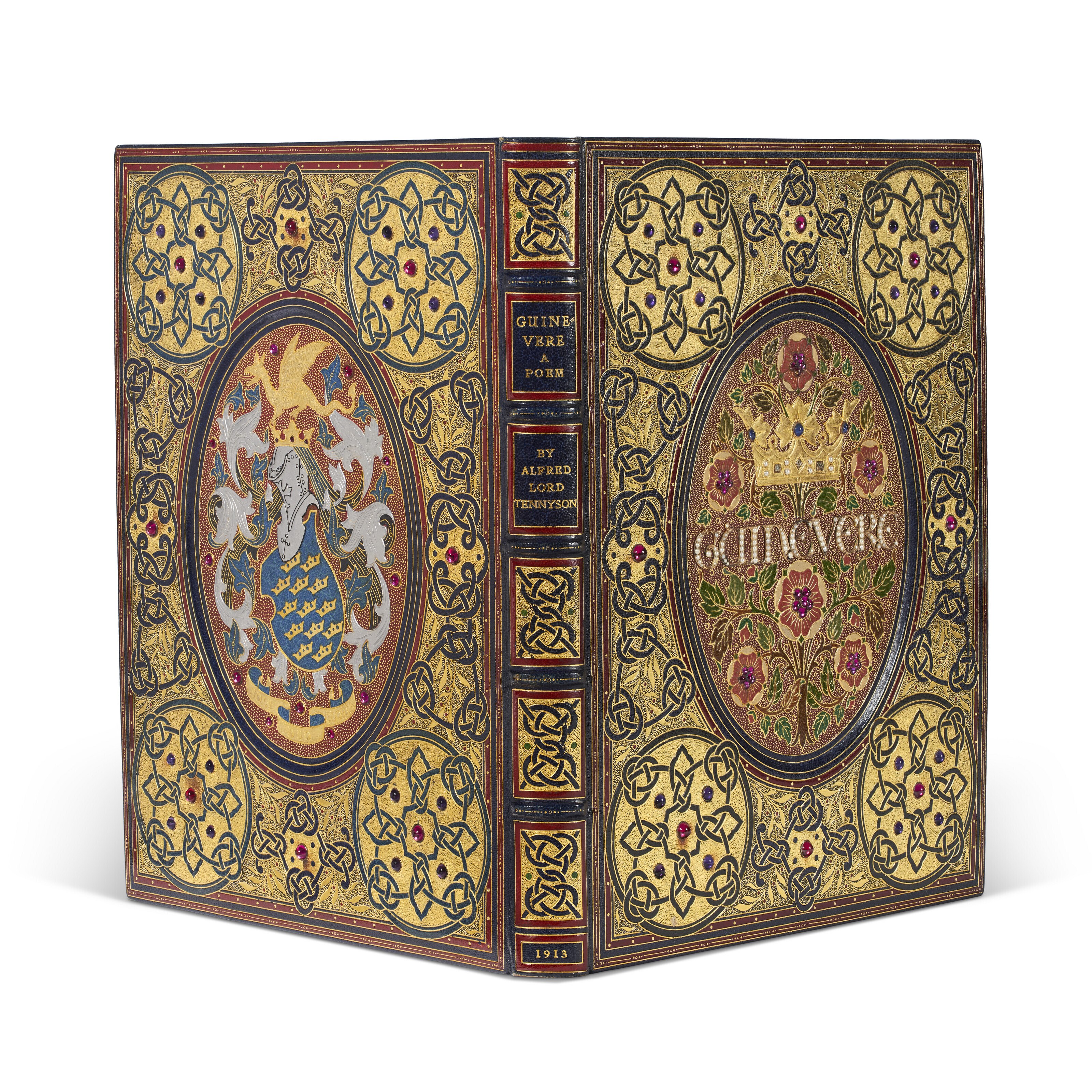 Guinevere by Alfred Lord Tennyson, Alberto Sangorski for