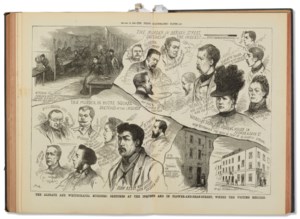The Jack the Ripper murders as covered in the 
