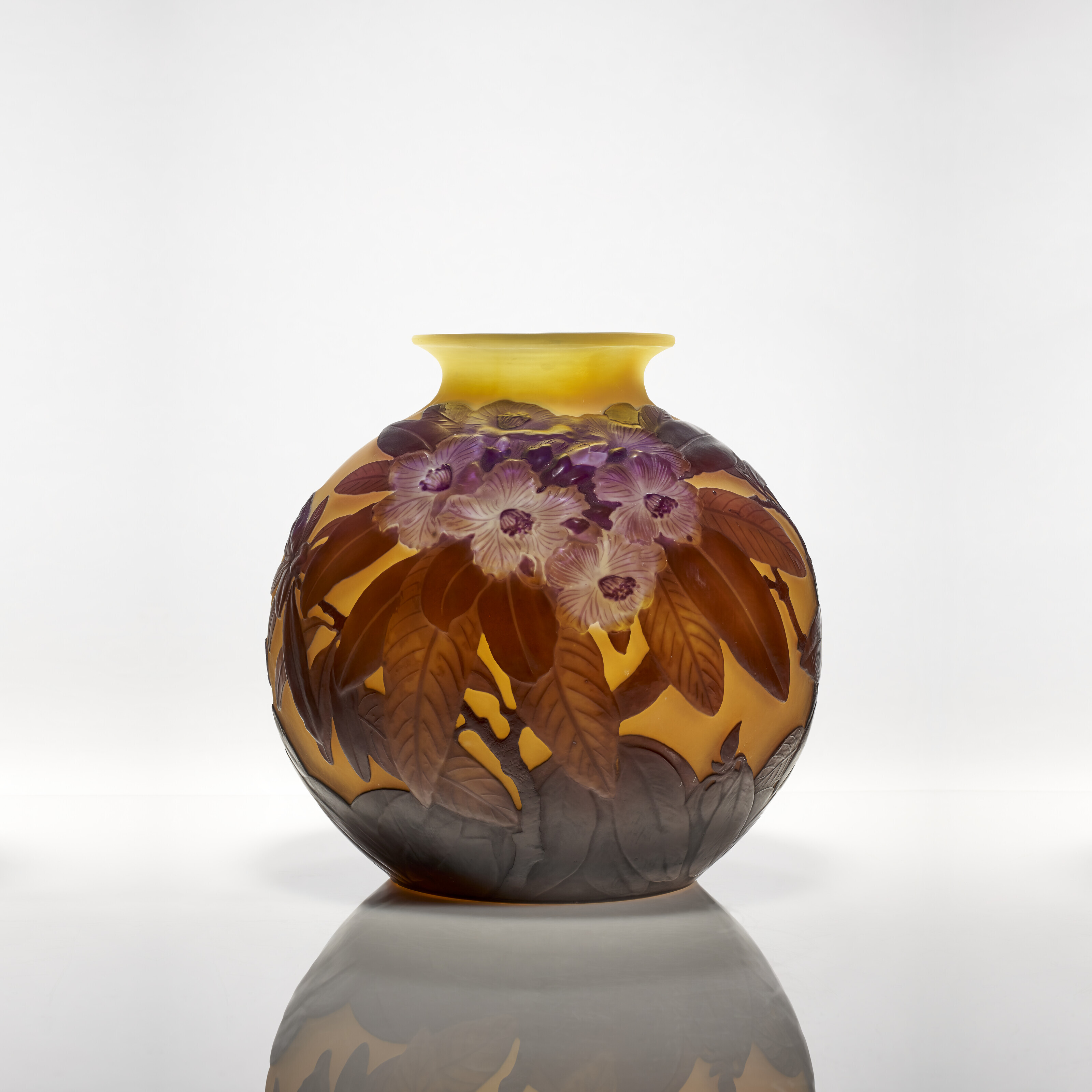 GALLÉ, 'Rhododendrons' Vase, circa 1925 | Christie's