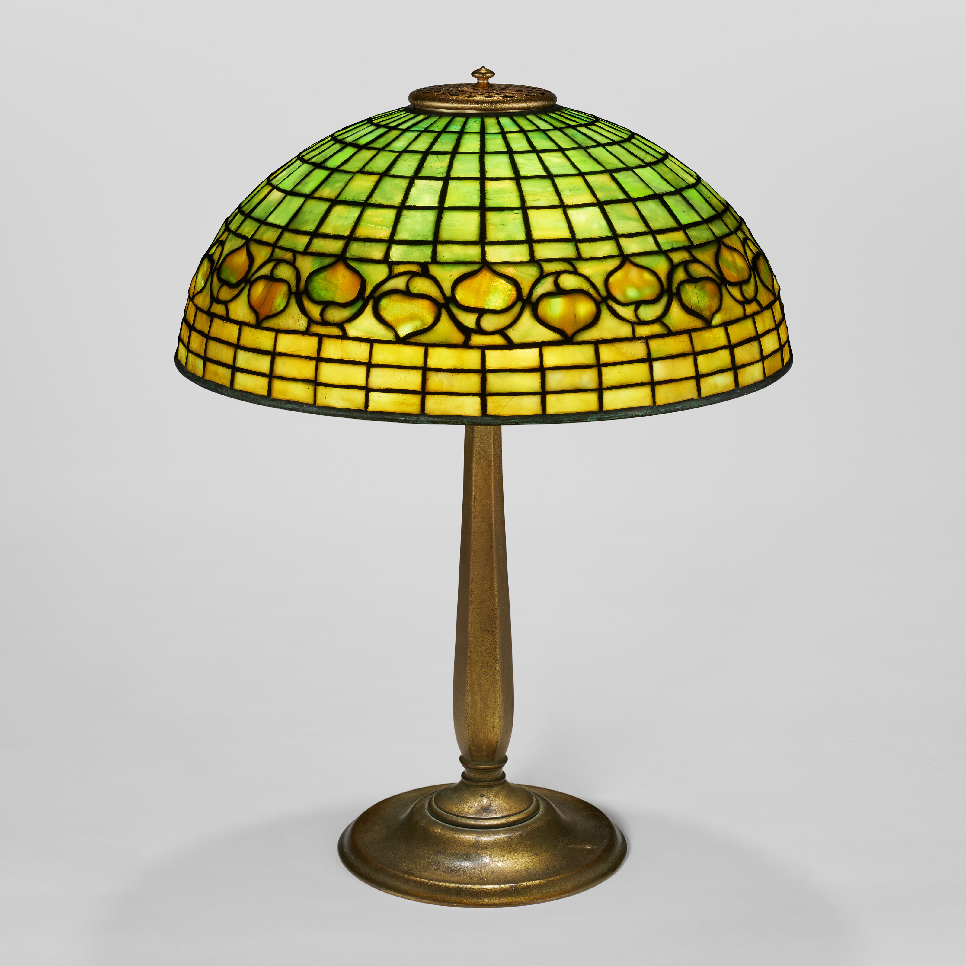 Tiffany acorn lamp on sale