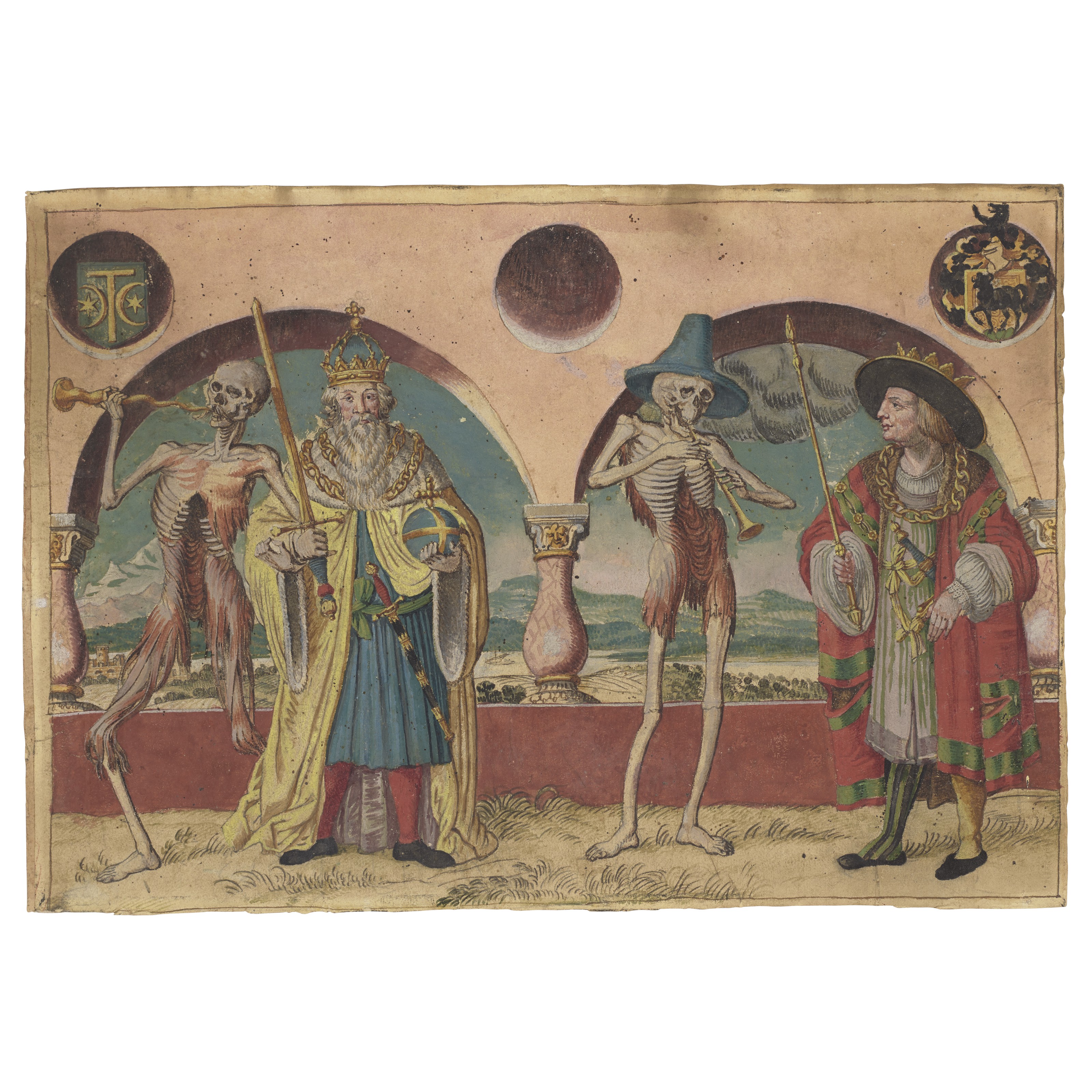 TERESA DEL PÒ (Rome 1649-1713 Naples), Pan and Syrinx; Apollo and Daphne |  Christie's, image size:3200x3200