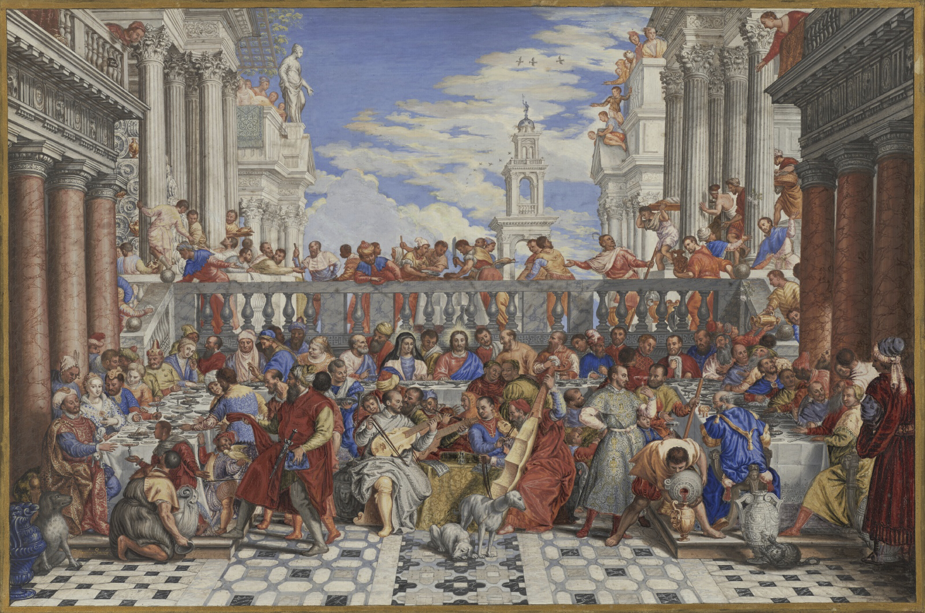 Catalog image of The Wedding at Cana, after Paolo Veronese