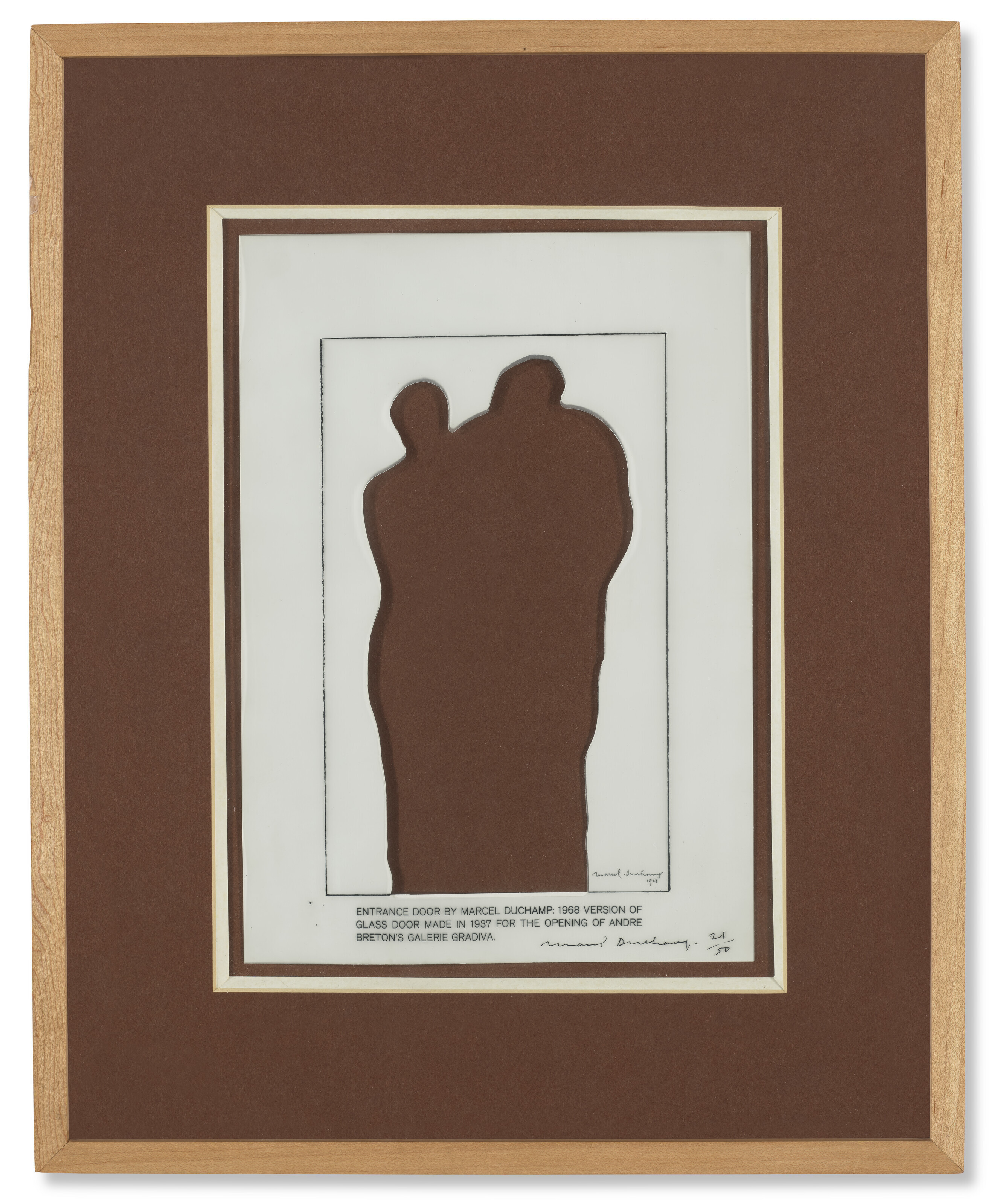 MARCEL DUCHAMP (1887-1968), Coeurs Volants (Fluttering Hearts) and