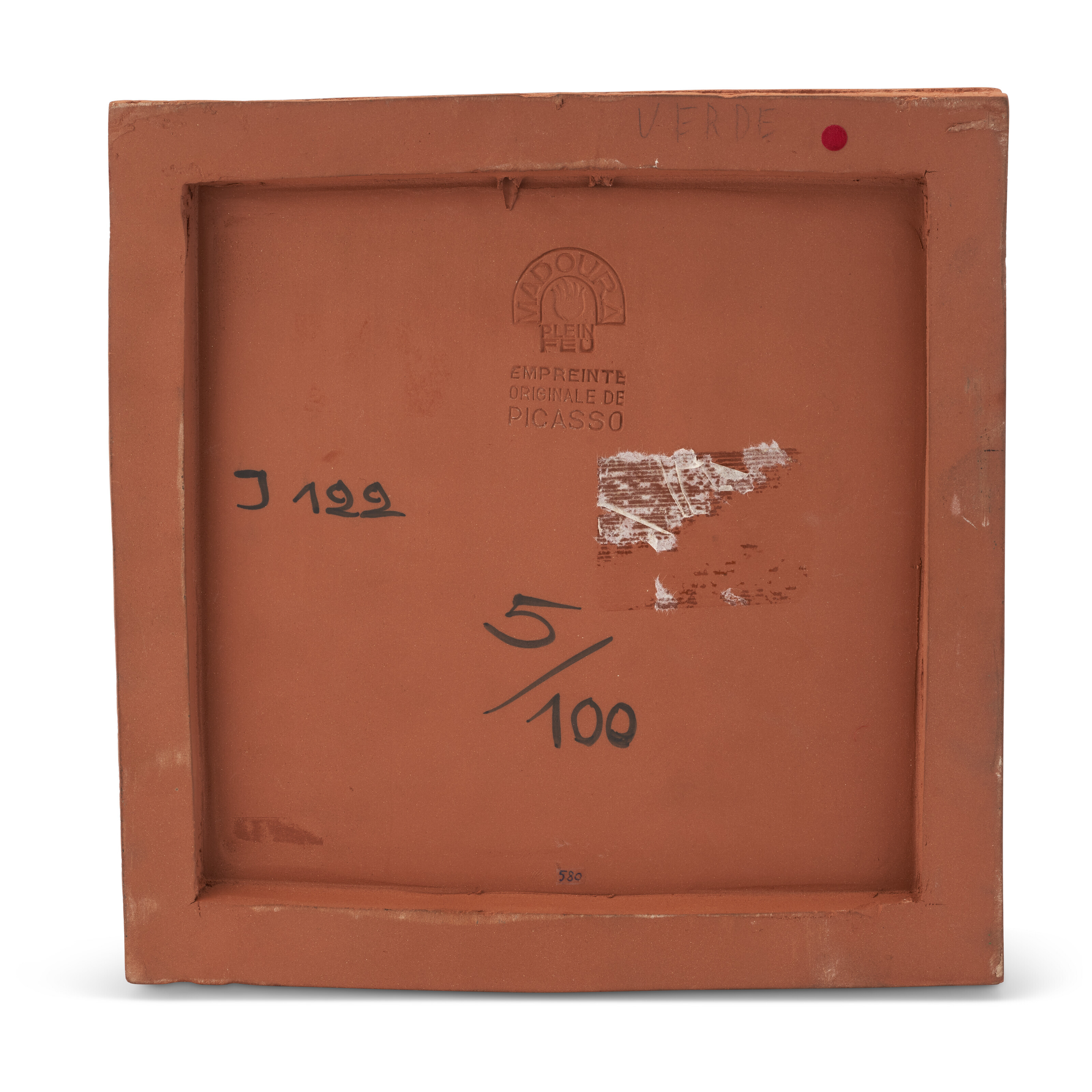 PABLO PICASSO (1881-1973), Neptune foncé (A.R. 580) | Christie's