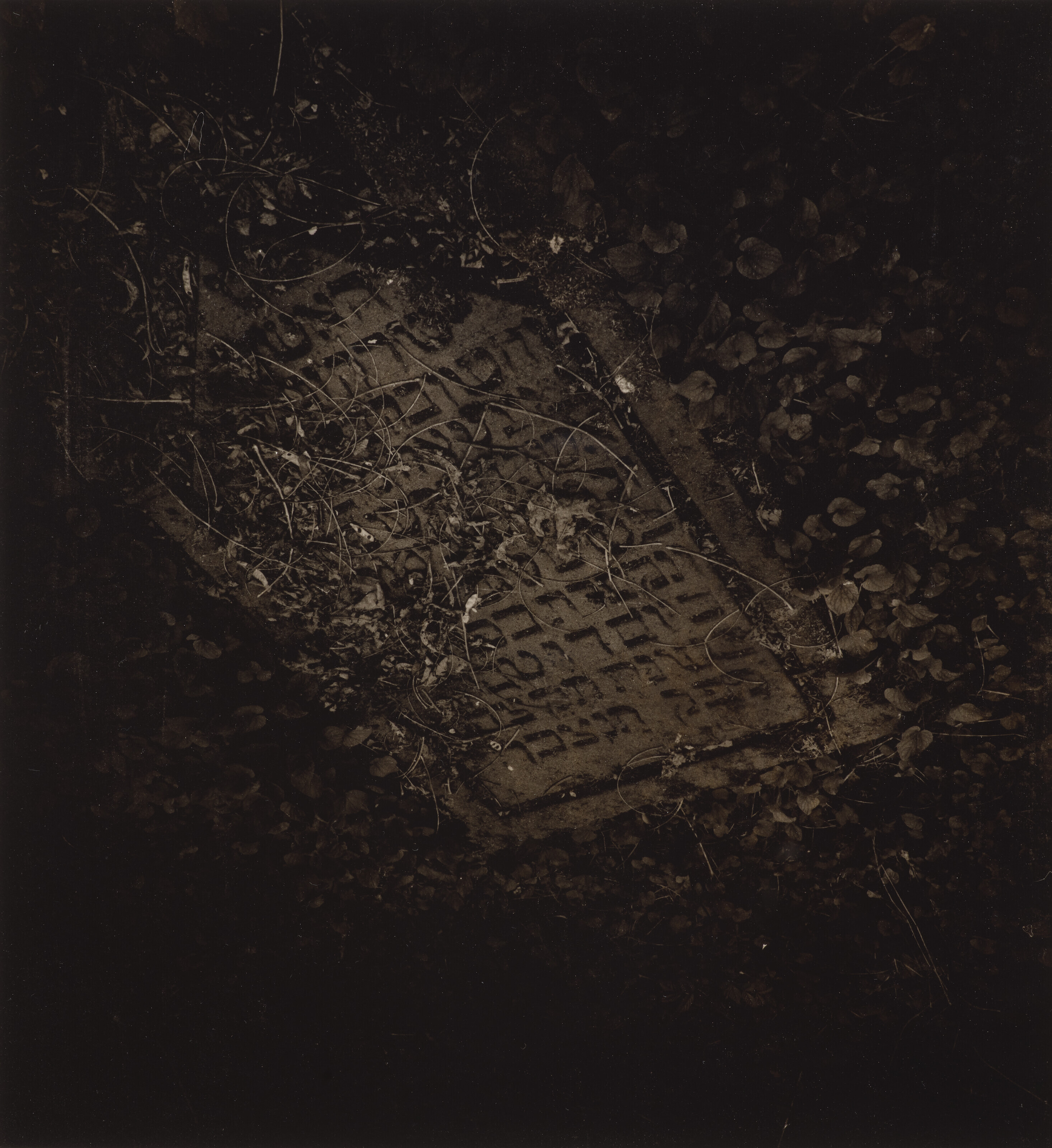 Catalog image of Gravestone of Rabbi Loew, the Old Jewish Cemetery, Prague, 1932