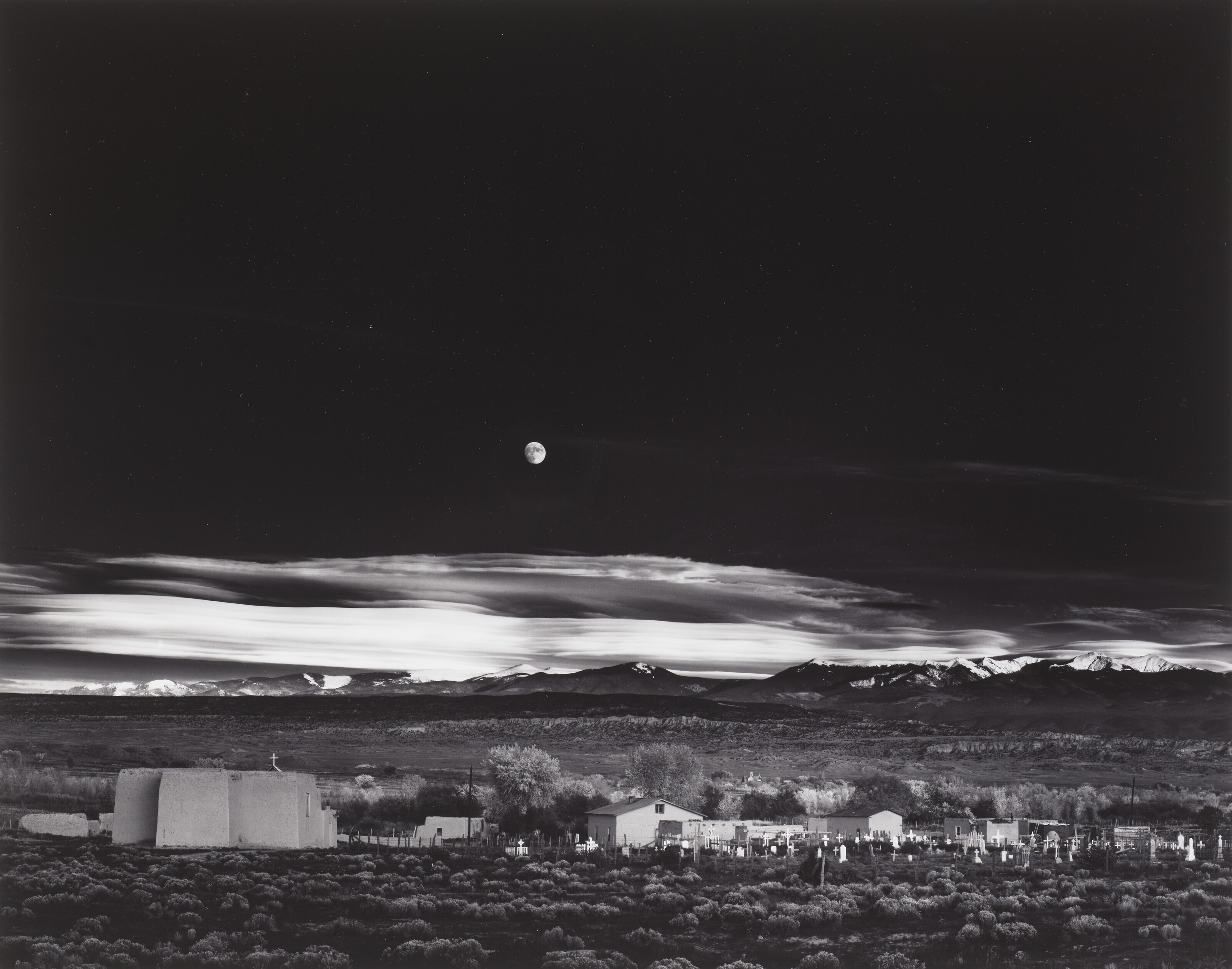 Catalog image of Moonrise, Hernandez, New Mexico, 1941