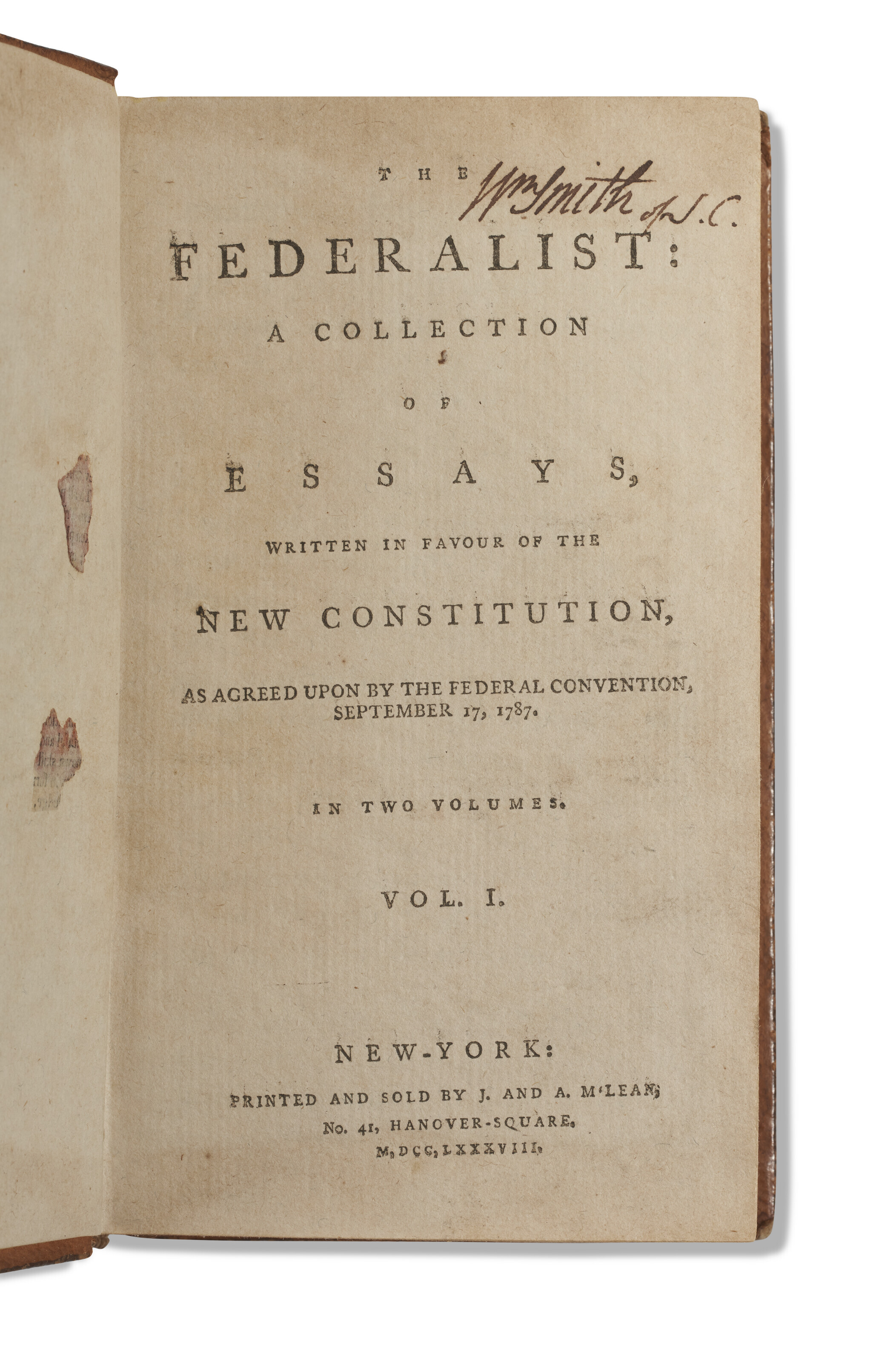 The federalist 2025 hamilton madison jay