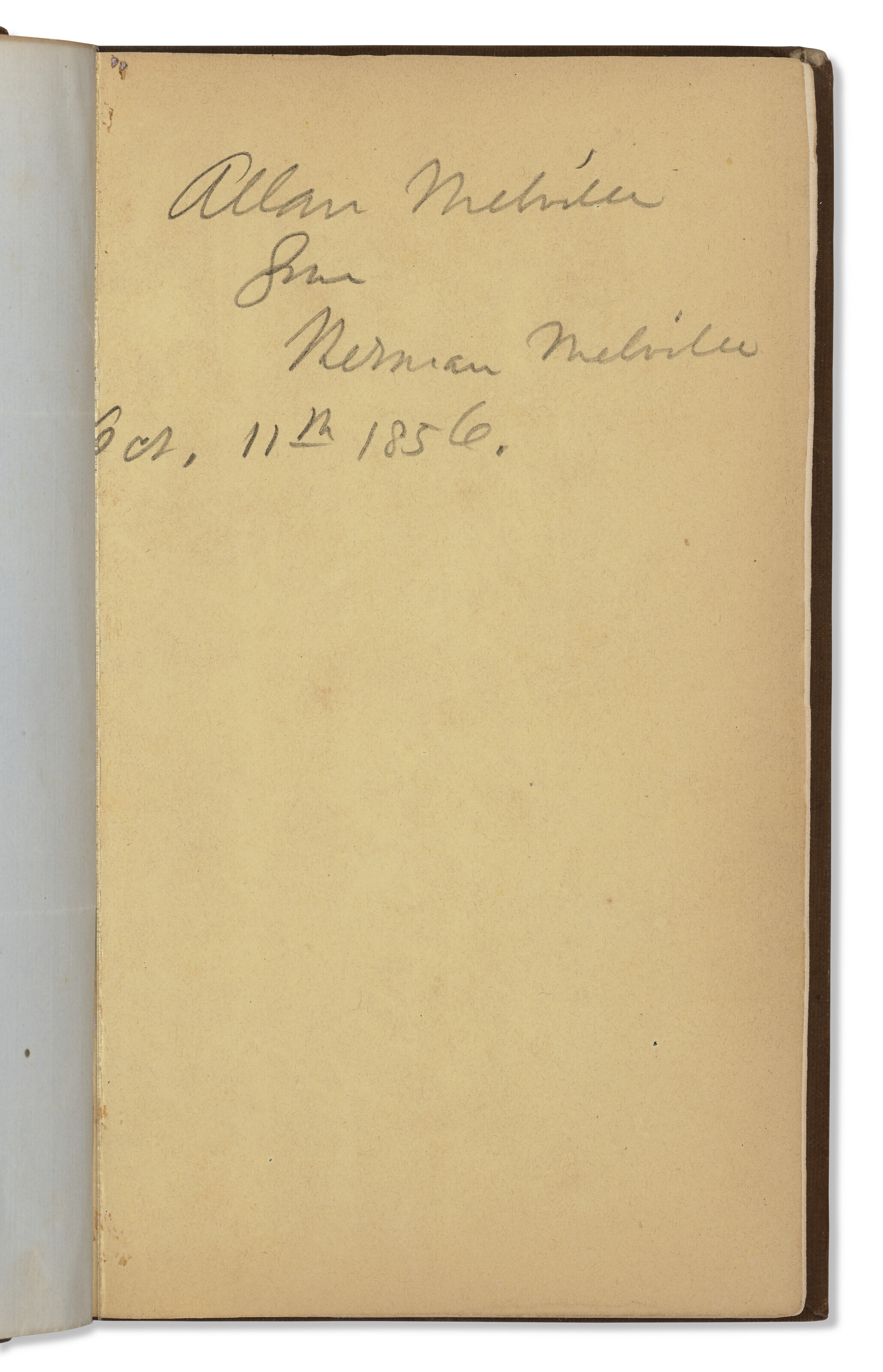 The Golden Dagon by J.W. Palmer, Allan Melville's copy, a gift