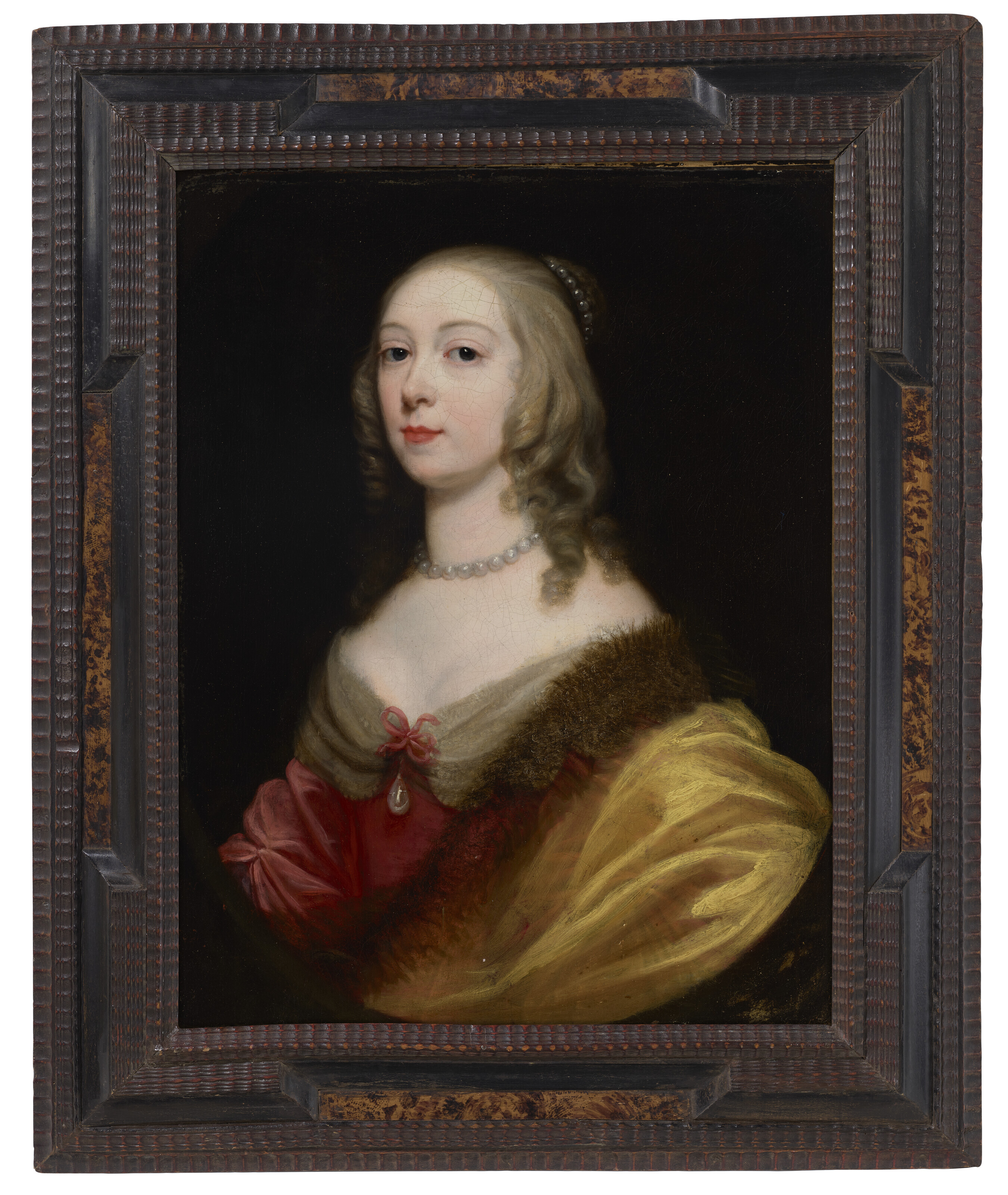 Catalog image of Portrait of an elegant woman, bust-length