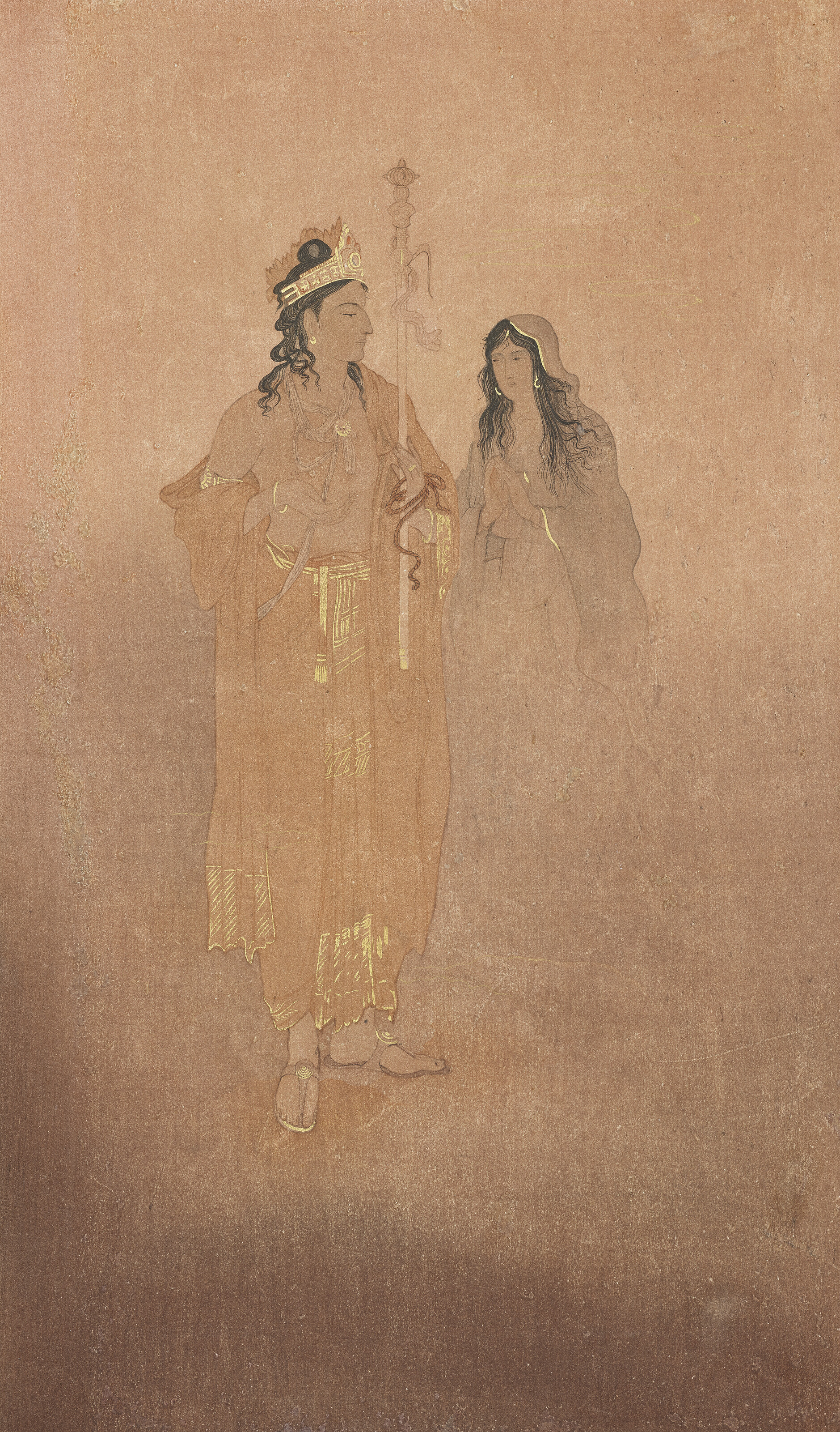 NANDALAL BOSE (1882-1966), Savitri and Yama | Christie's