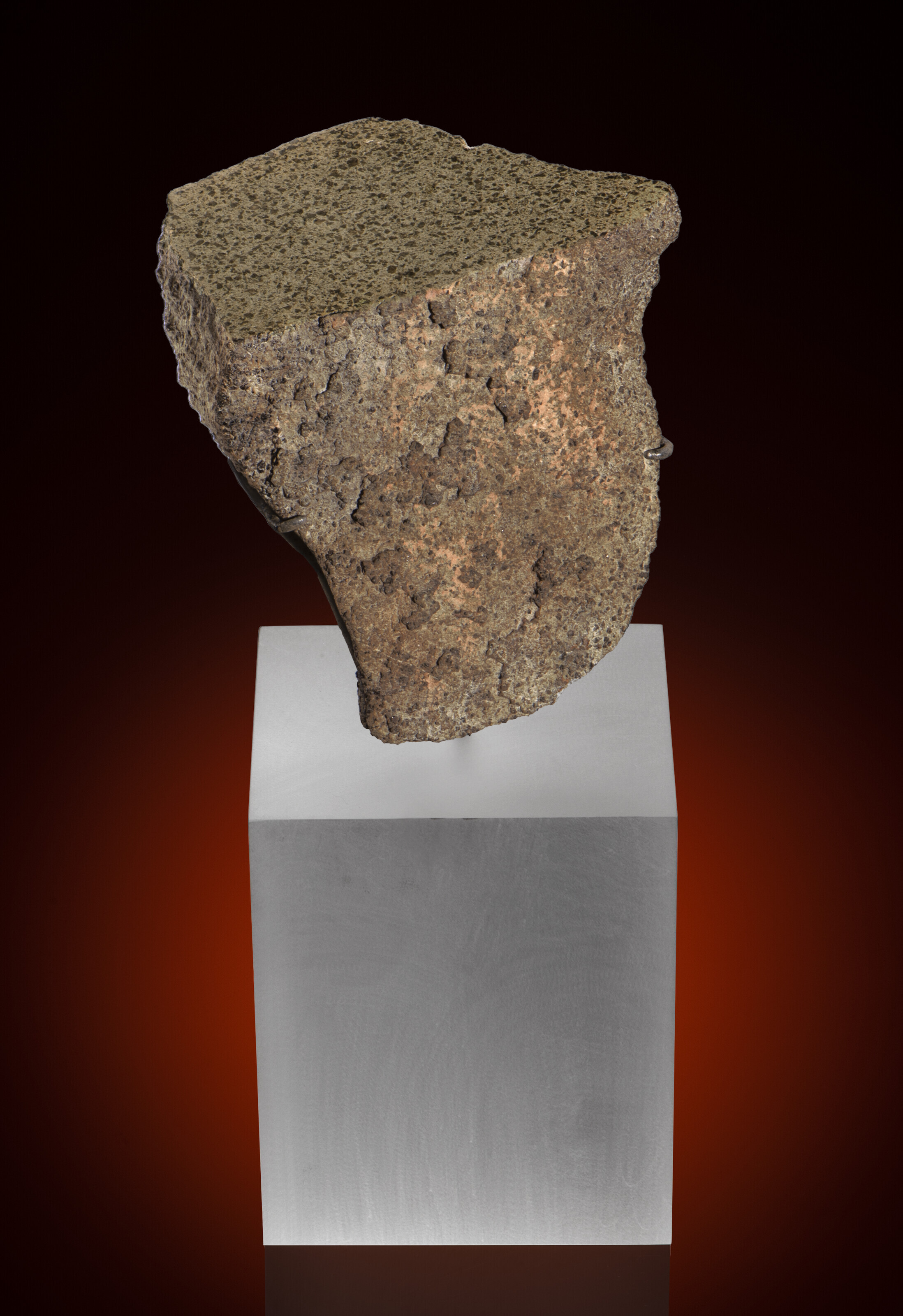 NWA 13885 — LARGE SPECIMEN OF MARS, Mars Rock – SNC, olivine 