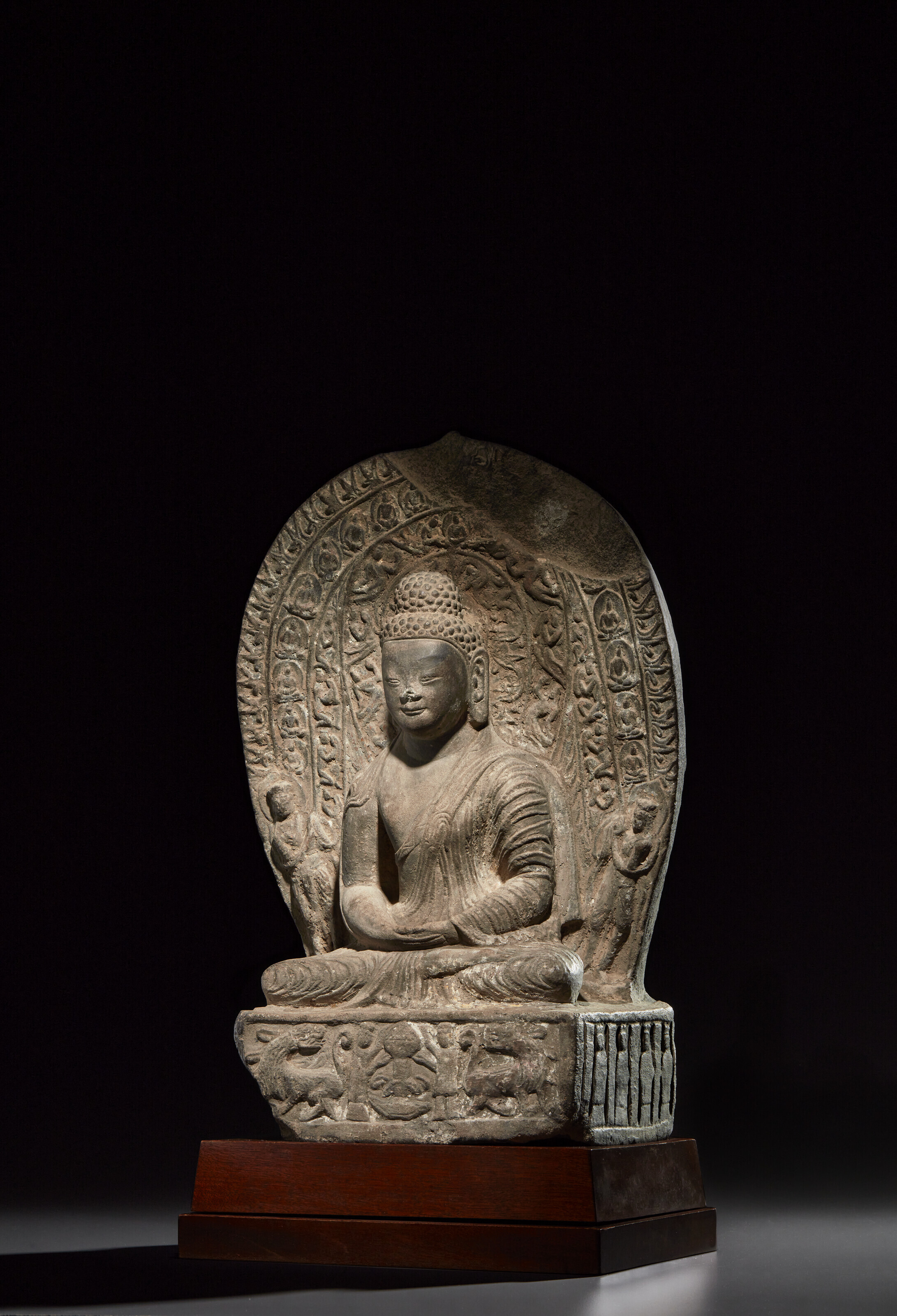 北魏太安三年(457年) 石雕釋迦文佛像, NORTHERN WEI DYNASTY (AD 386