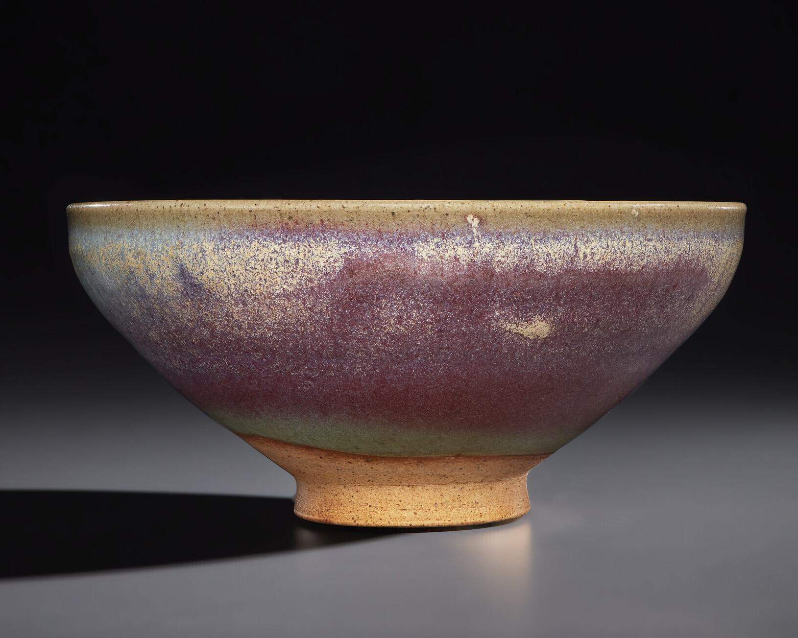 北宋/金鈞窯天藍釉紫斑長頸瓶, NORTHERN SONG-JIN DYNASTY (AD