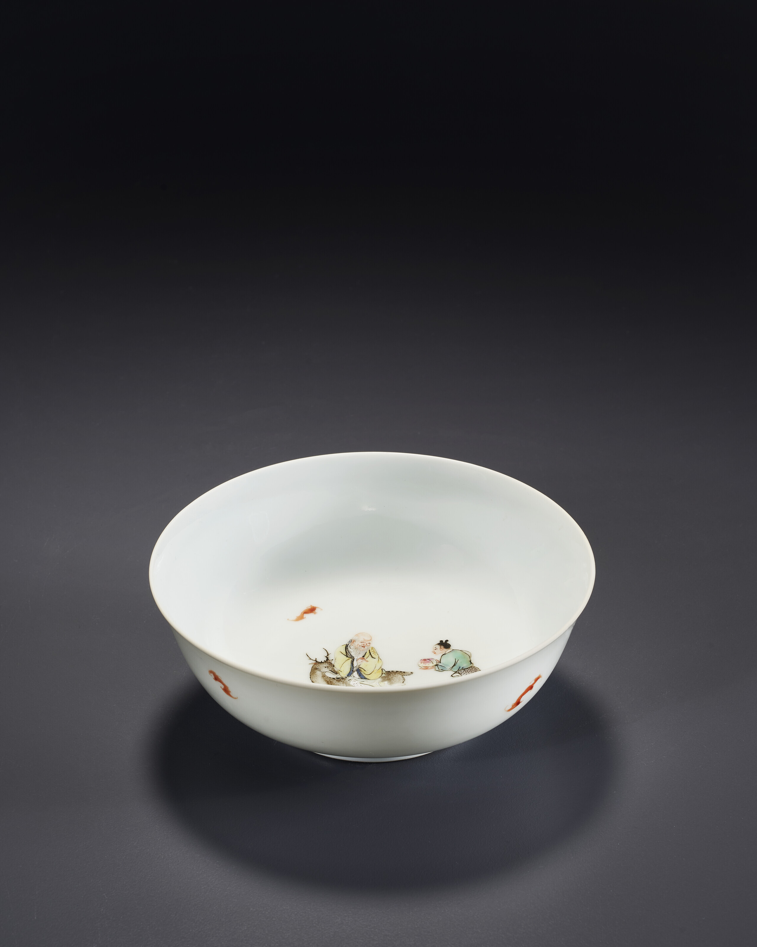 AN IMPORTANT AND EXTREMELY RARE FAMILLE ROSE BOWL, YONGZHENG