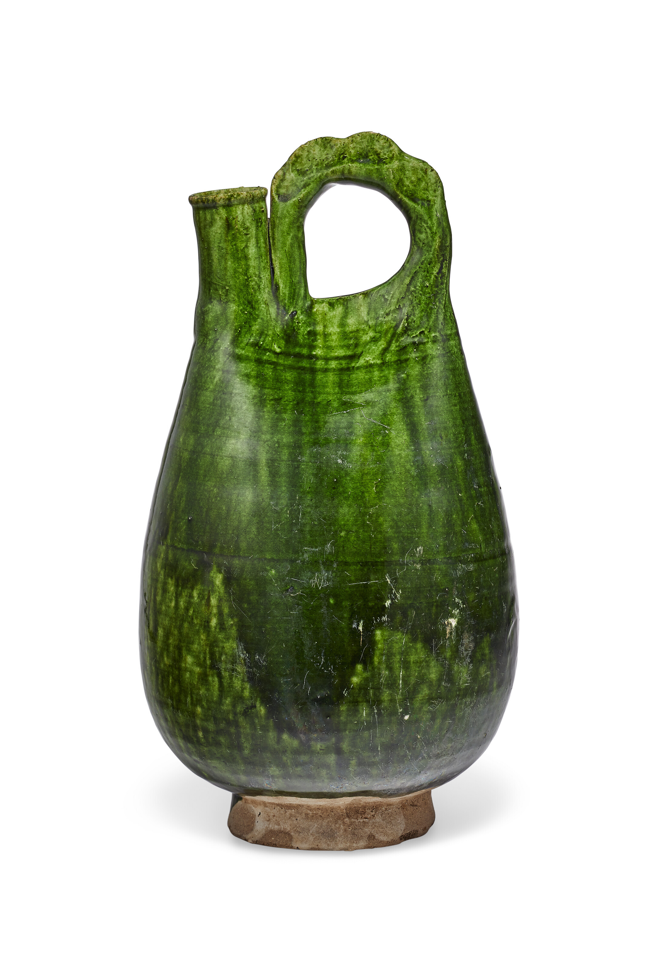 中國遼綠釉皮囊式壺, CHINA, LIAO DYNASTY (AD 907-1125) | Christie's