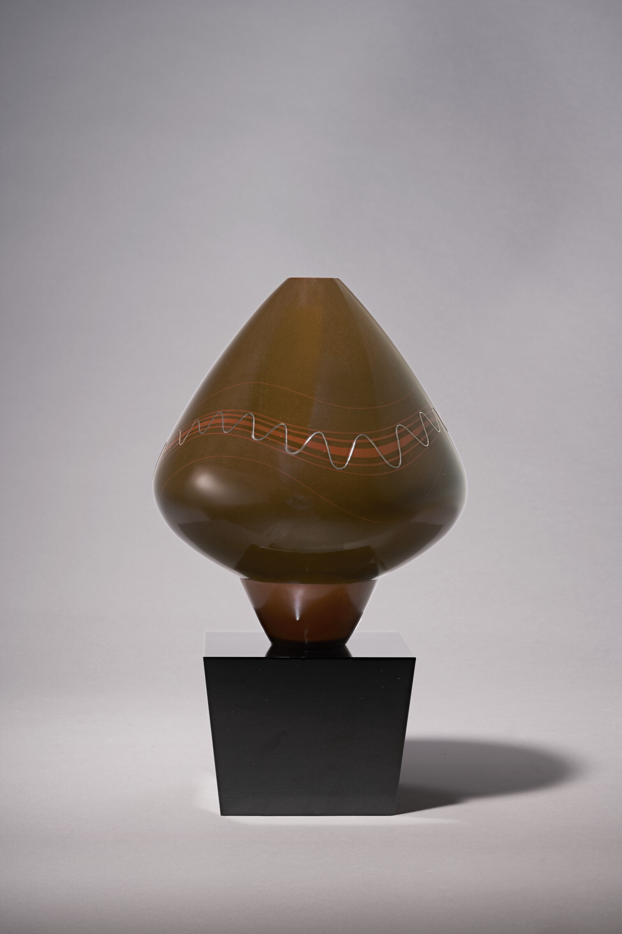 A SOFT-METAL-INLAID SHIBUICHI VASE, MEIJI PERIOD (LATE 19TH