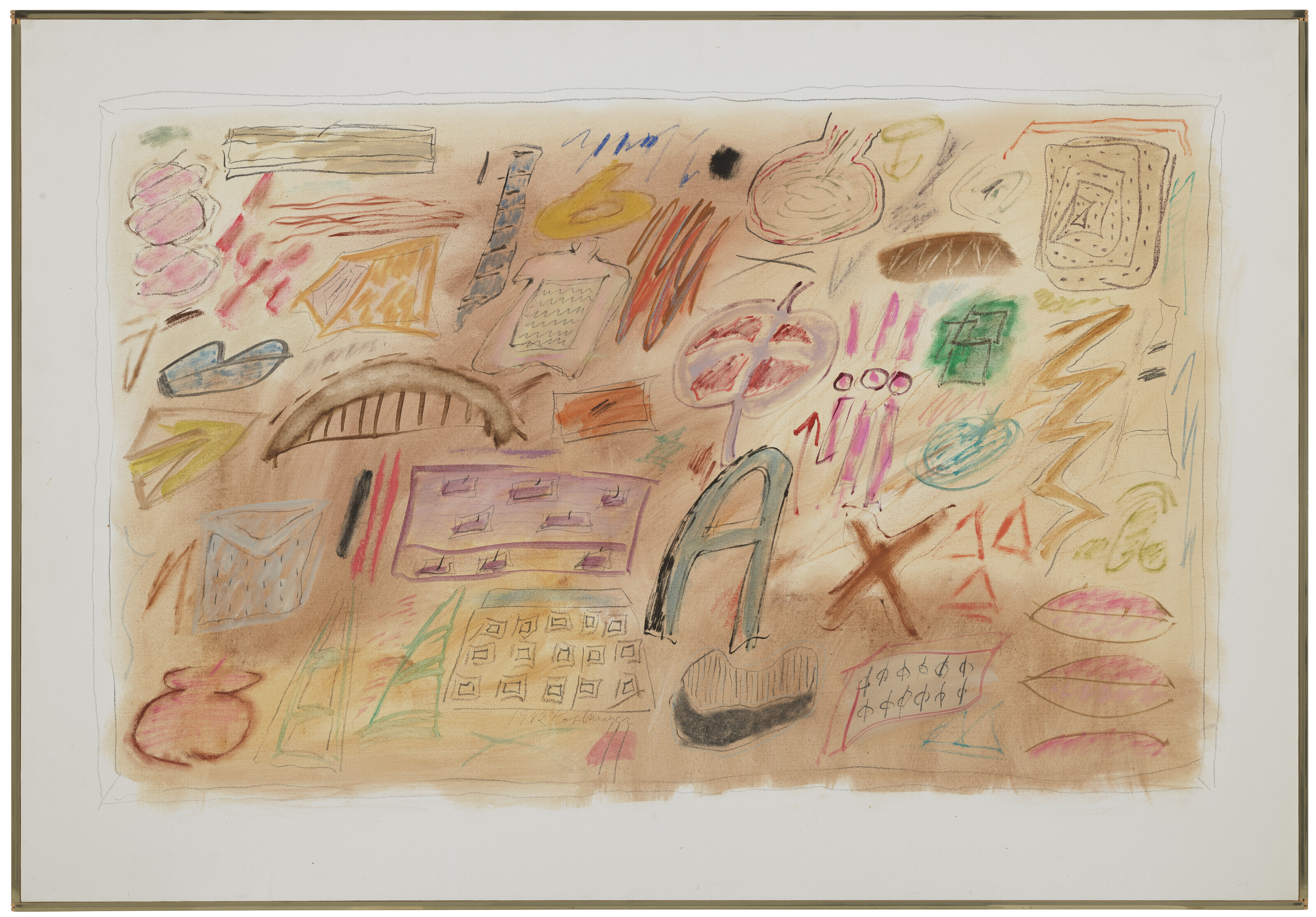 JOHN CAGE (AMERICAN, 1912-1992), Medicine drawings, 1991