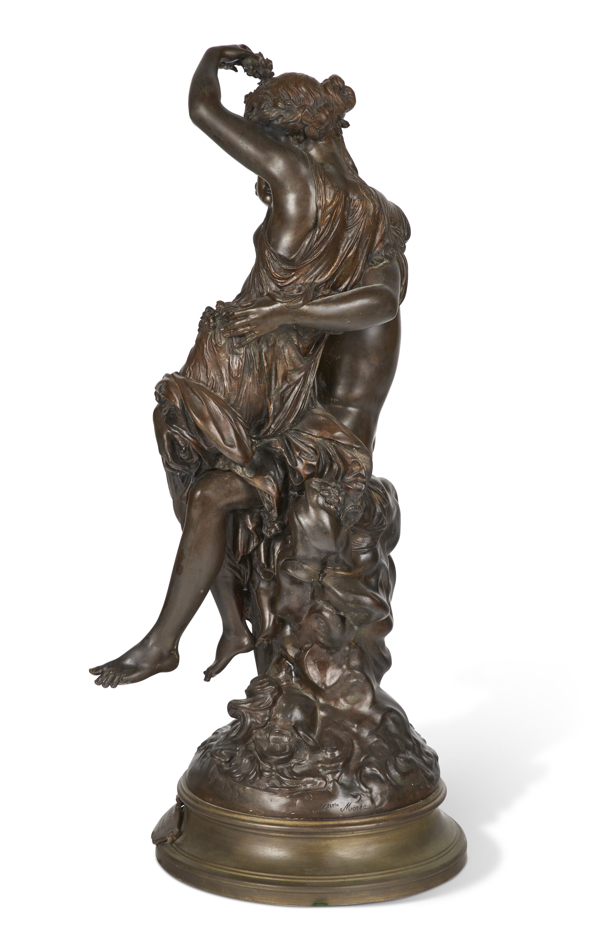 MATHURIN MOREAU (FRENCH, 1822-1912), Flore et Zephyr | Christie's
