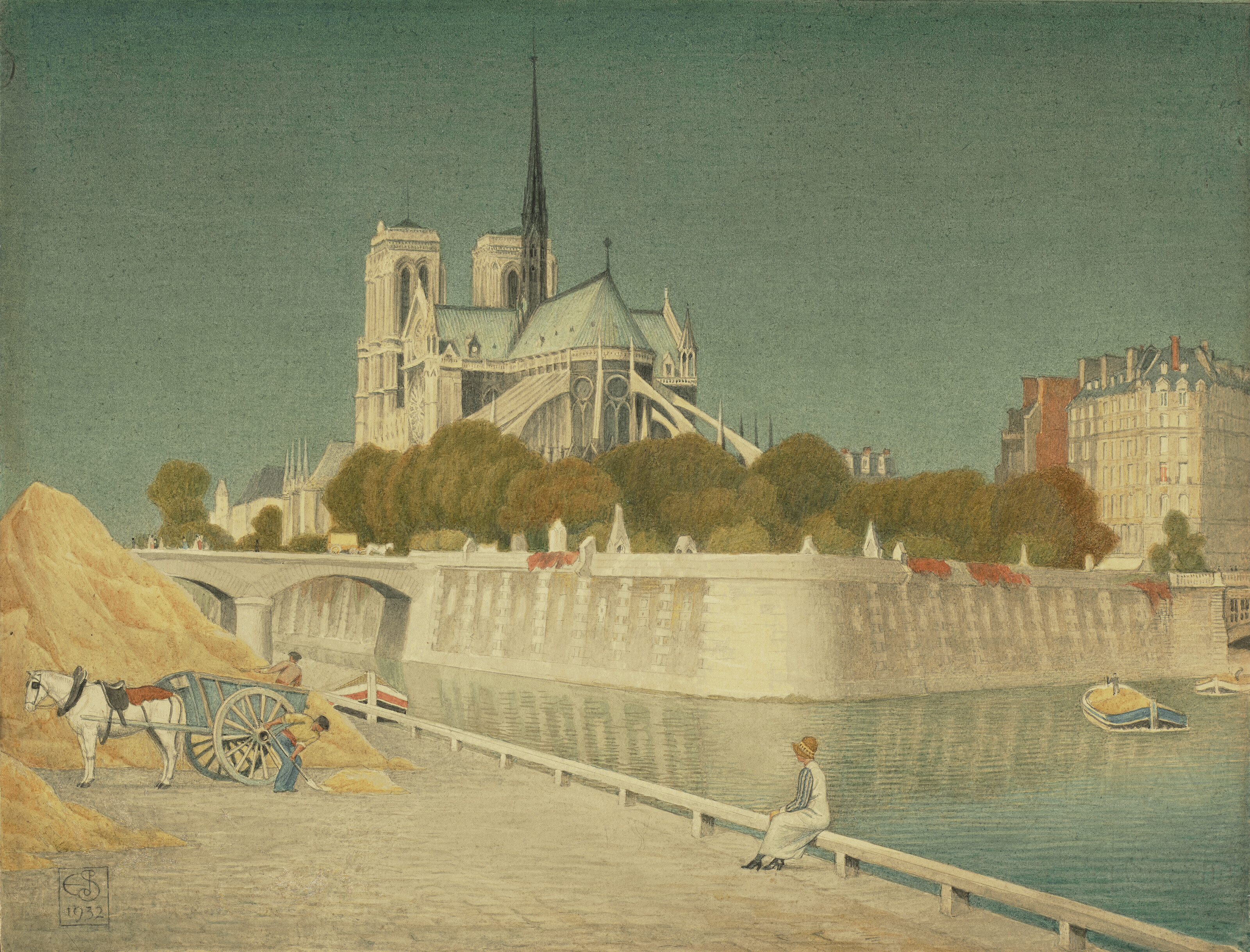 Catalog image of Notre-Dame and the Seine