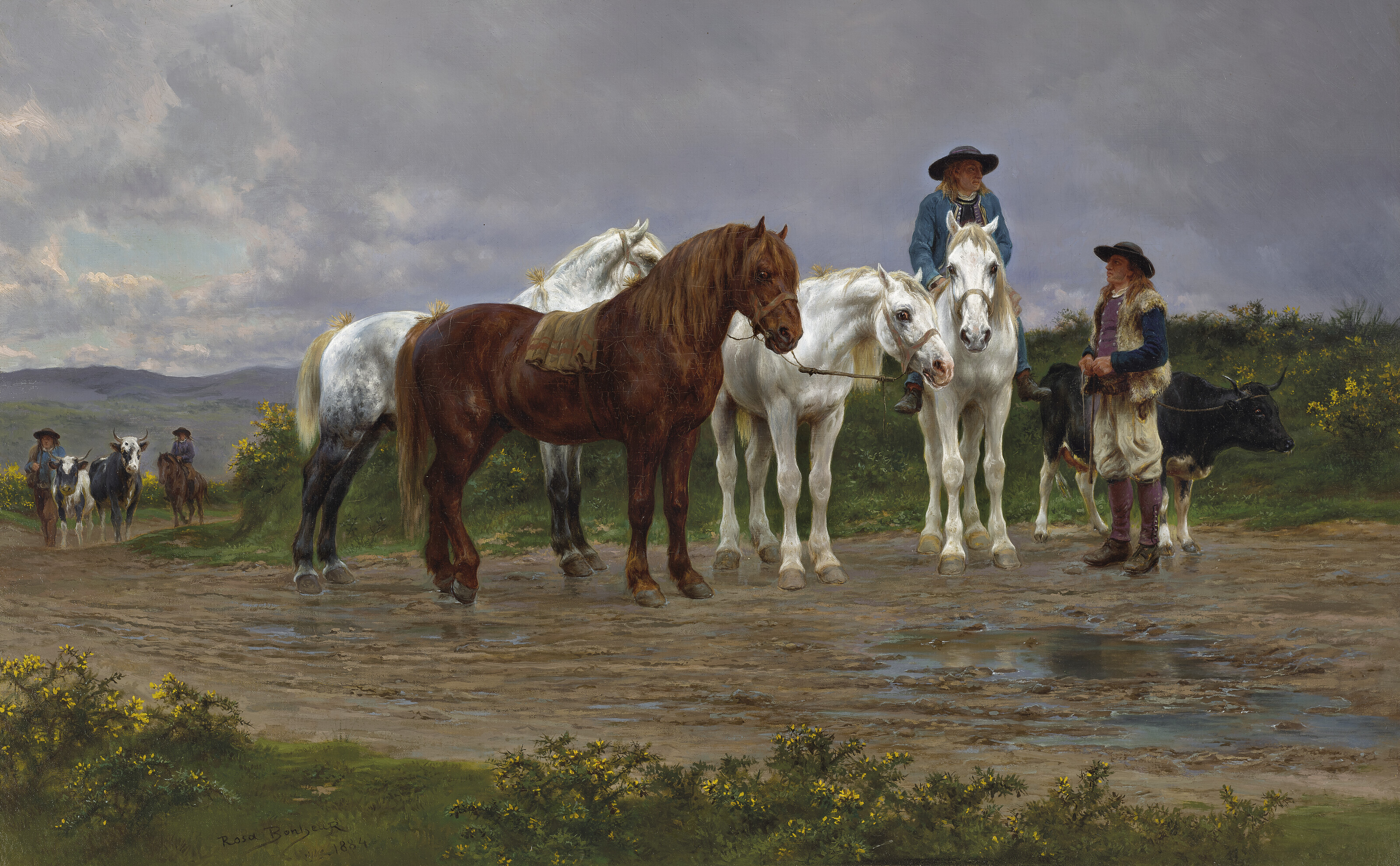 Catalog image of Pyrenees Farmers, Market Bound