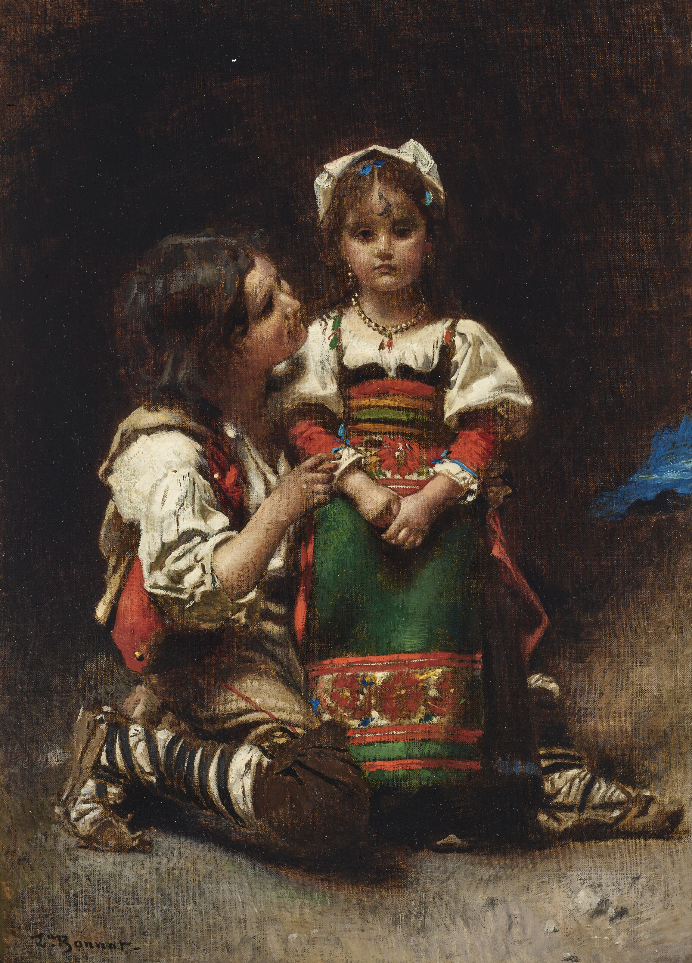 LÉON-JOSEPH-FLORENTIN BONNAT (FRENCH, 1833-1922), Non piangere