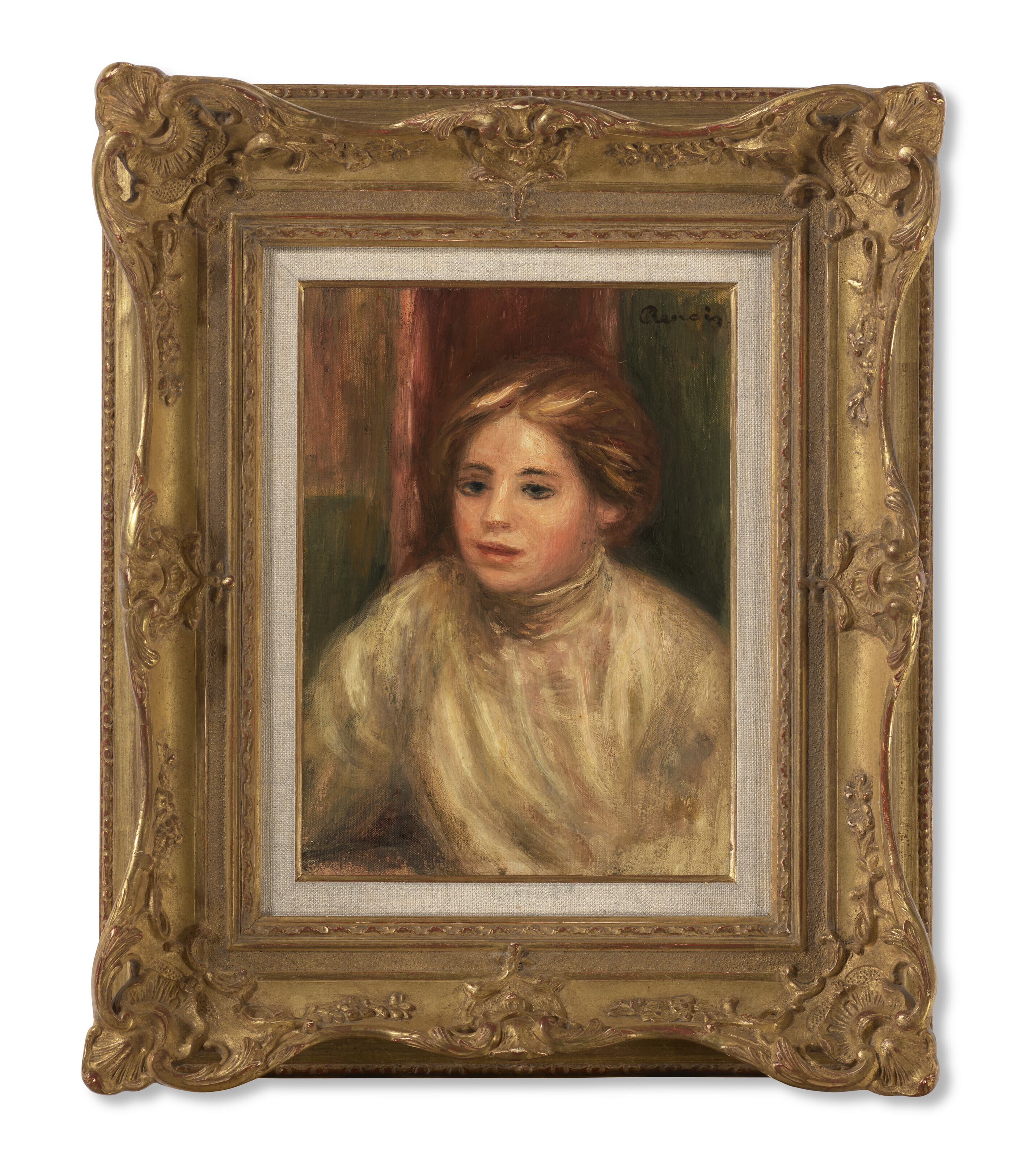 Pierre-Auguste Renoir、BUSTE、海外版超希少レゾネ Auguste Renoir - Madame Georges Charpentier (Marguerite