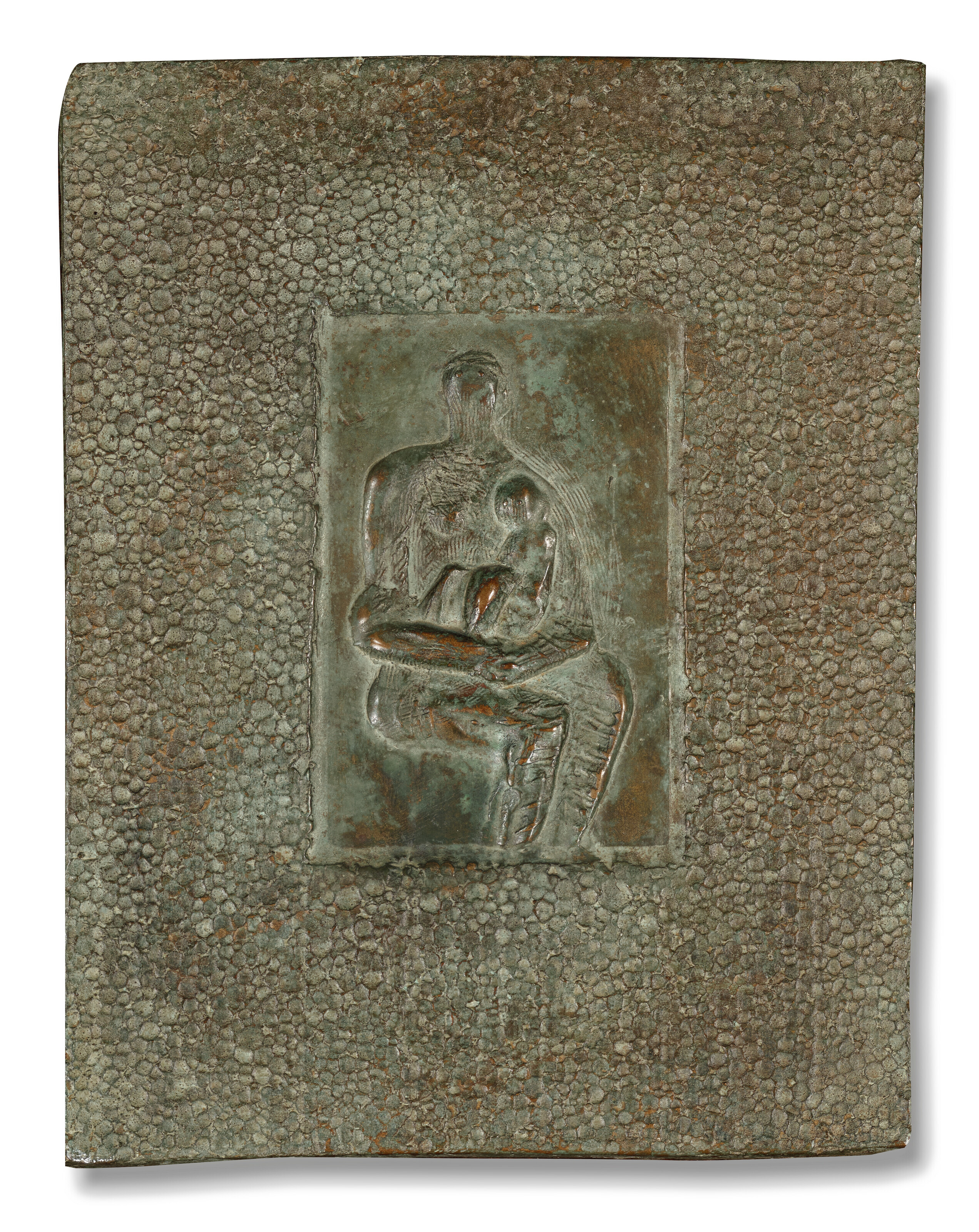 Relief: Seated Mother and Child