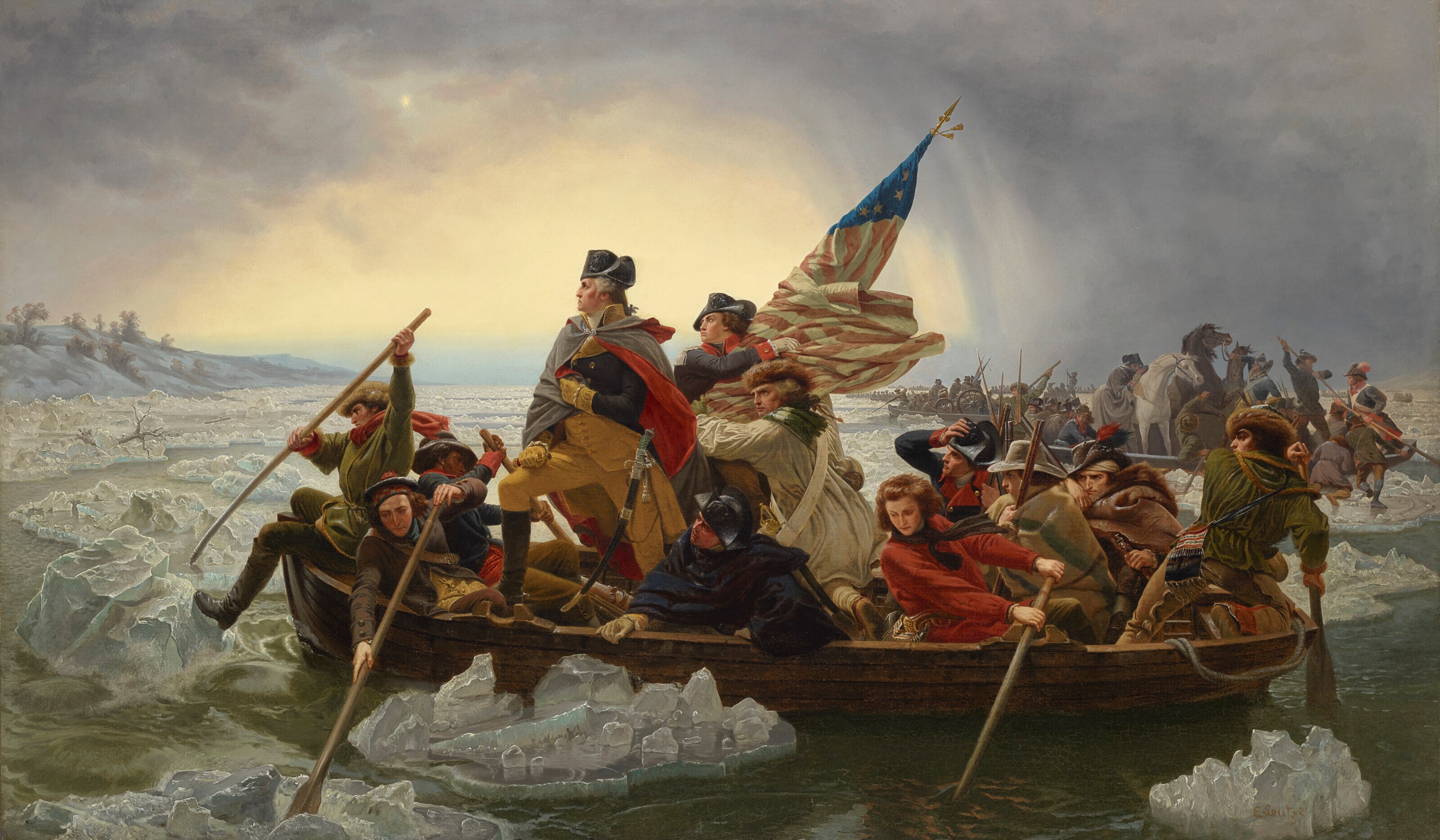 EMANUEL LEUTZE (18161868), Washington Crossing the Delaware Christie's