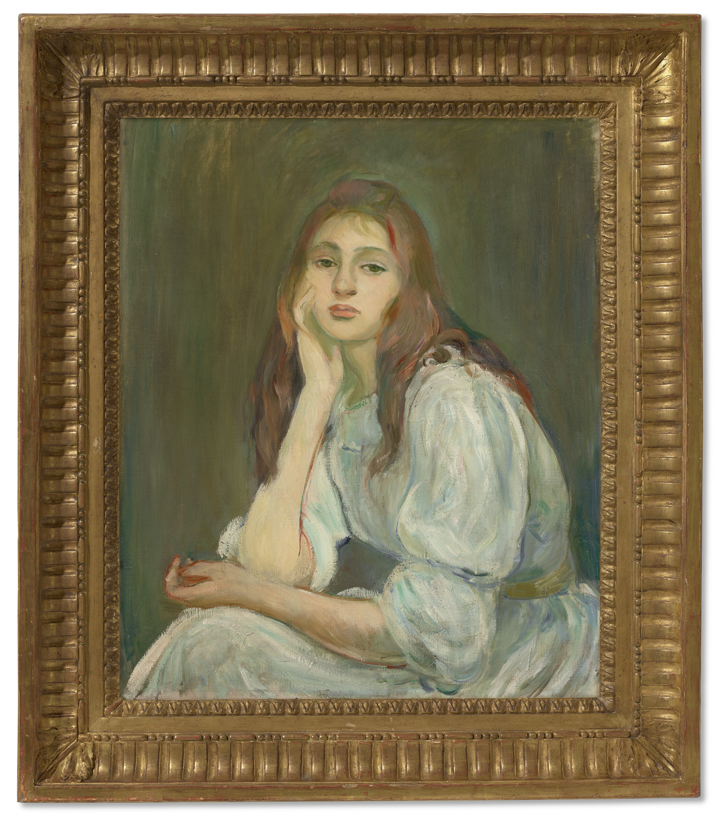 BERTHE MORISOT (1841-1895), Julie rêveuse | Christie's